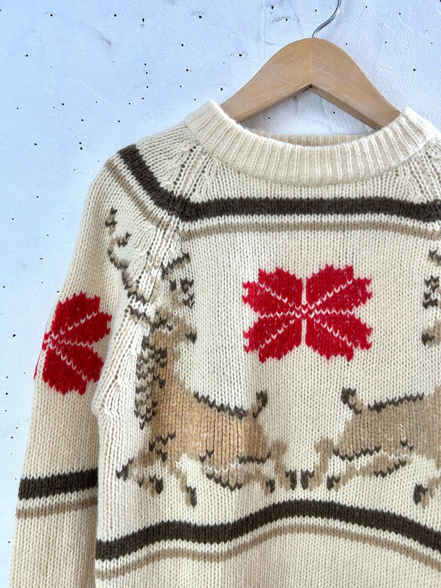 Vintage Nordic Knit Sweater [L29068]