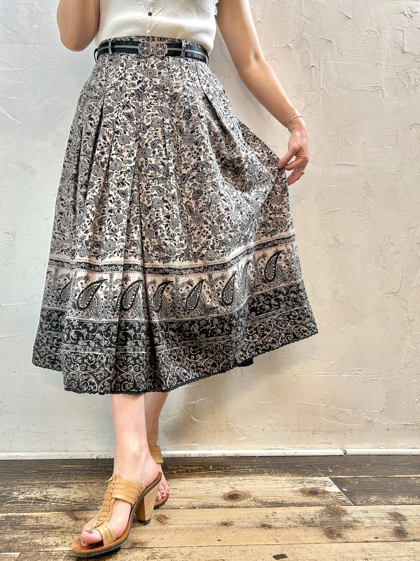 Vintage Tyrol Skirt 〜Alphorn〜 [F27722]