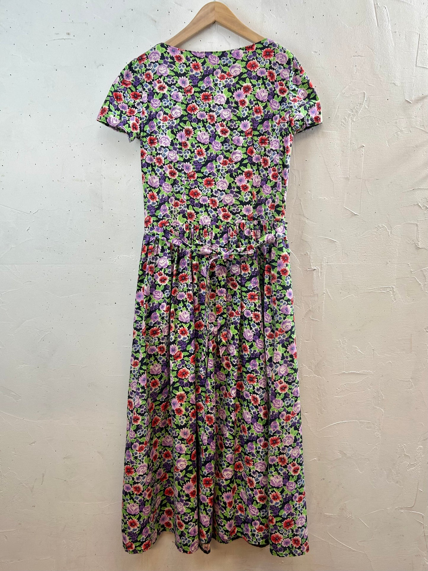 Vintage Flower Dress [D29945]