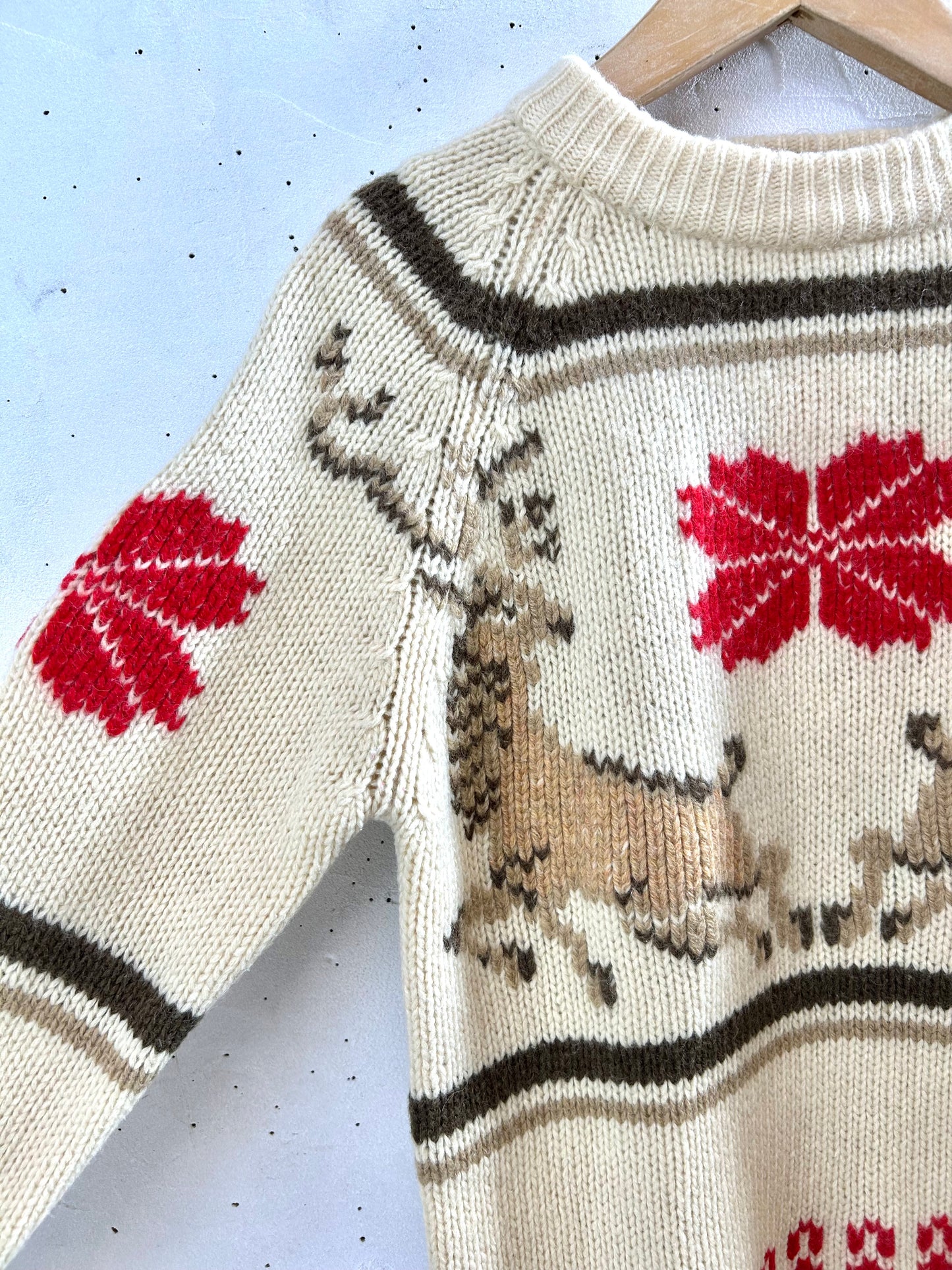 Vintage Nordic Knit Sweater [L29068]