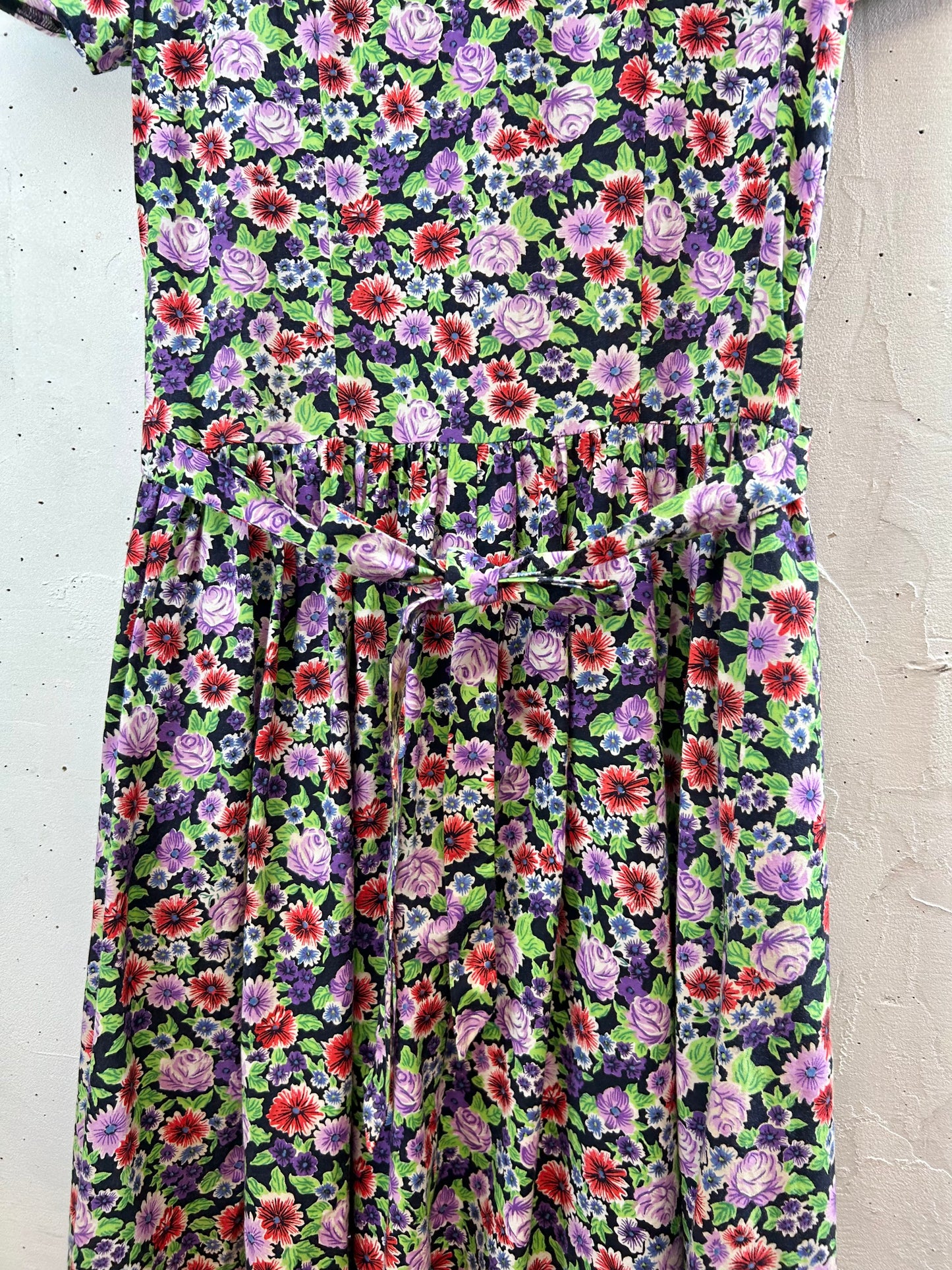 Vintage Flower Dress [D29945]