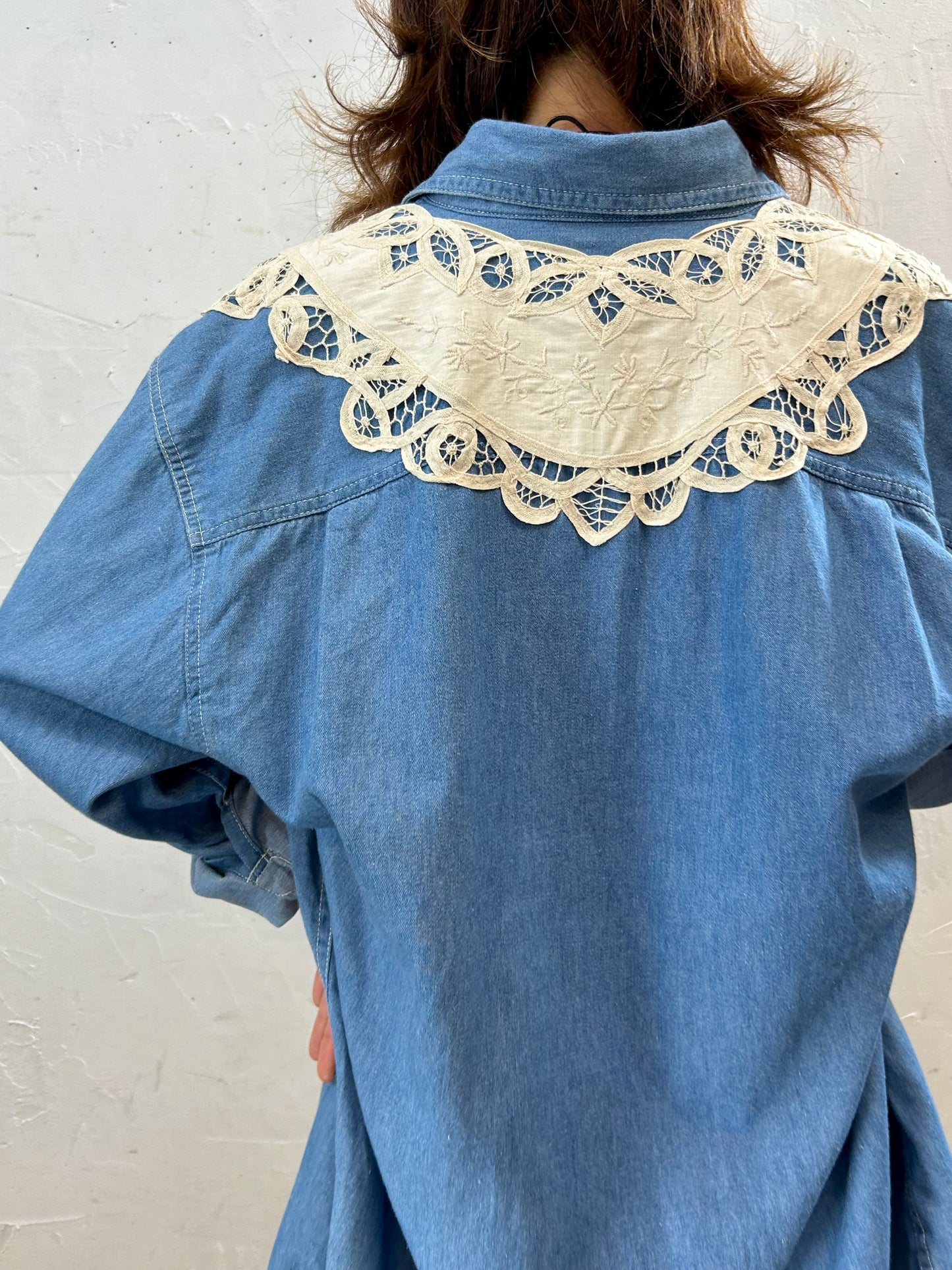 Vintage Custom Denim Shirt [F27556]