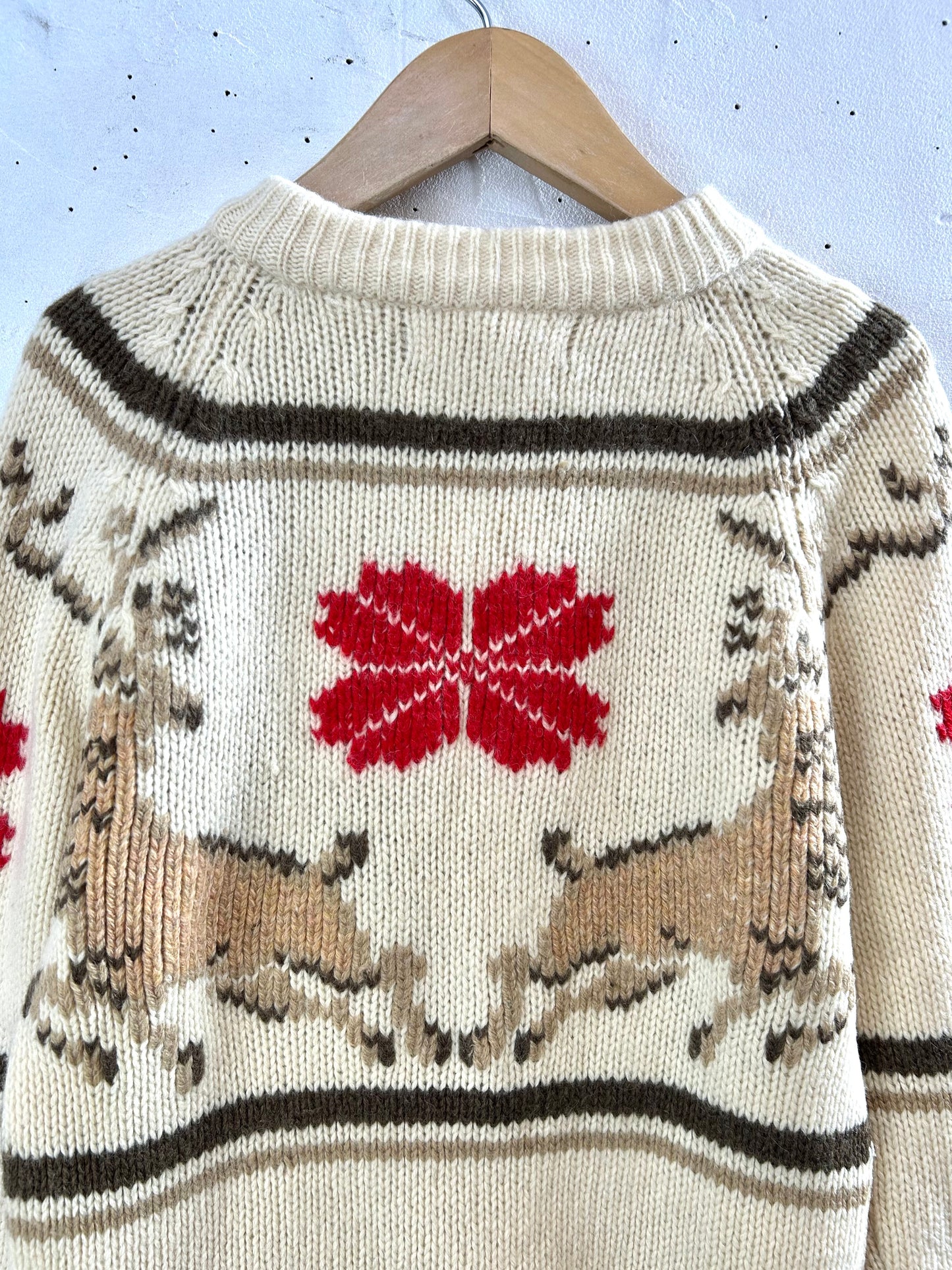 Vintage Nordic Knit Sweater [L29068]