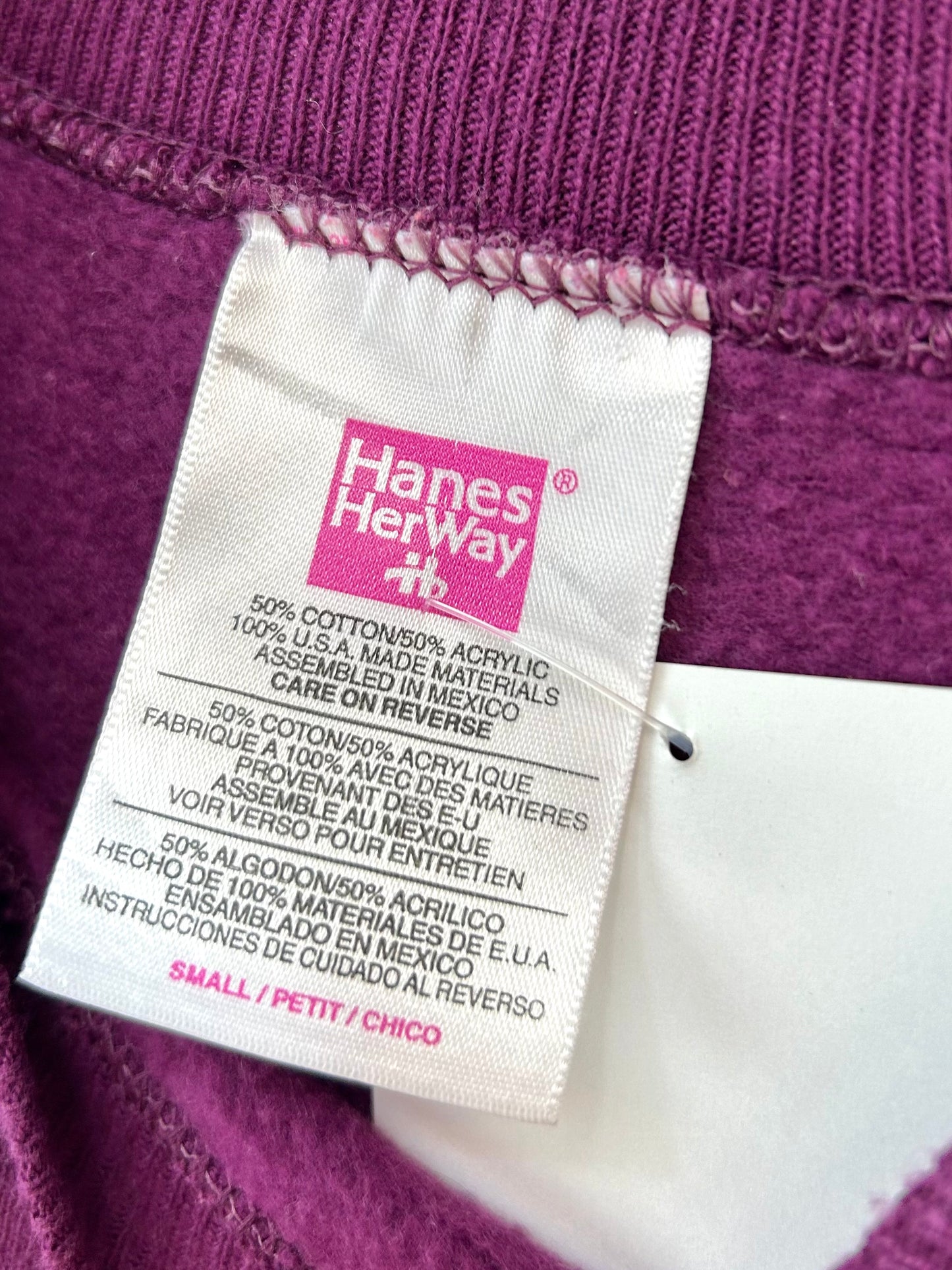 Vintage Sweat  〜Hanes HerWay〜 USA MADE  [J28621]