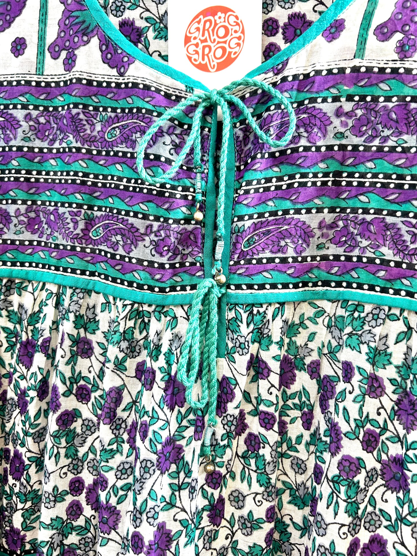 Vintage Indian Cotton Tunic [F27720]