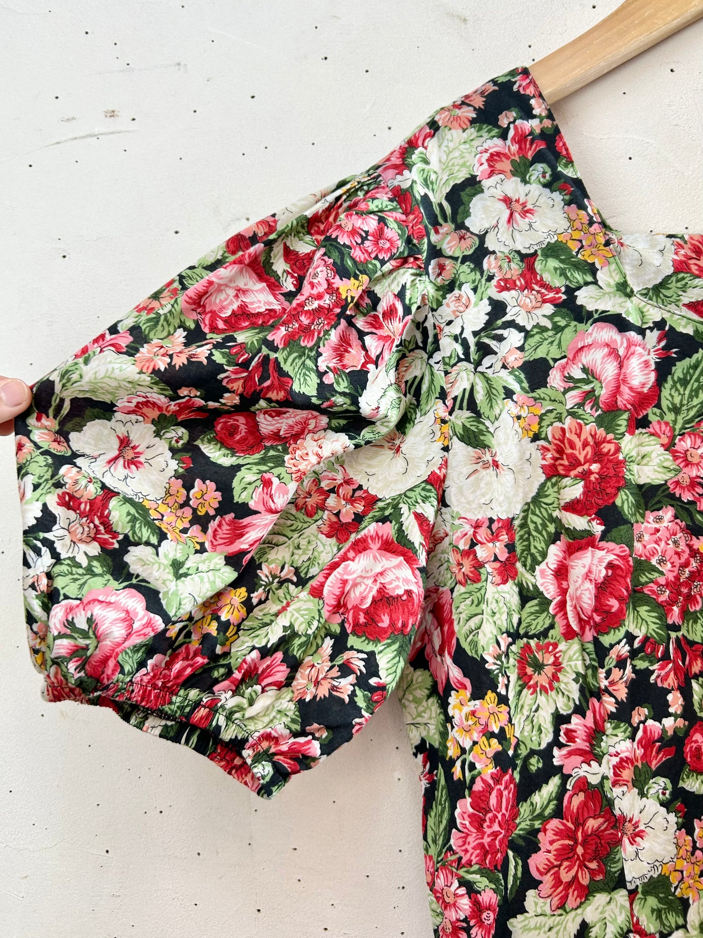 Vintage Flower Dress [D29946]
