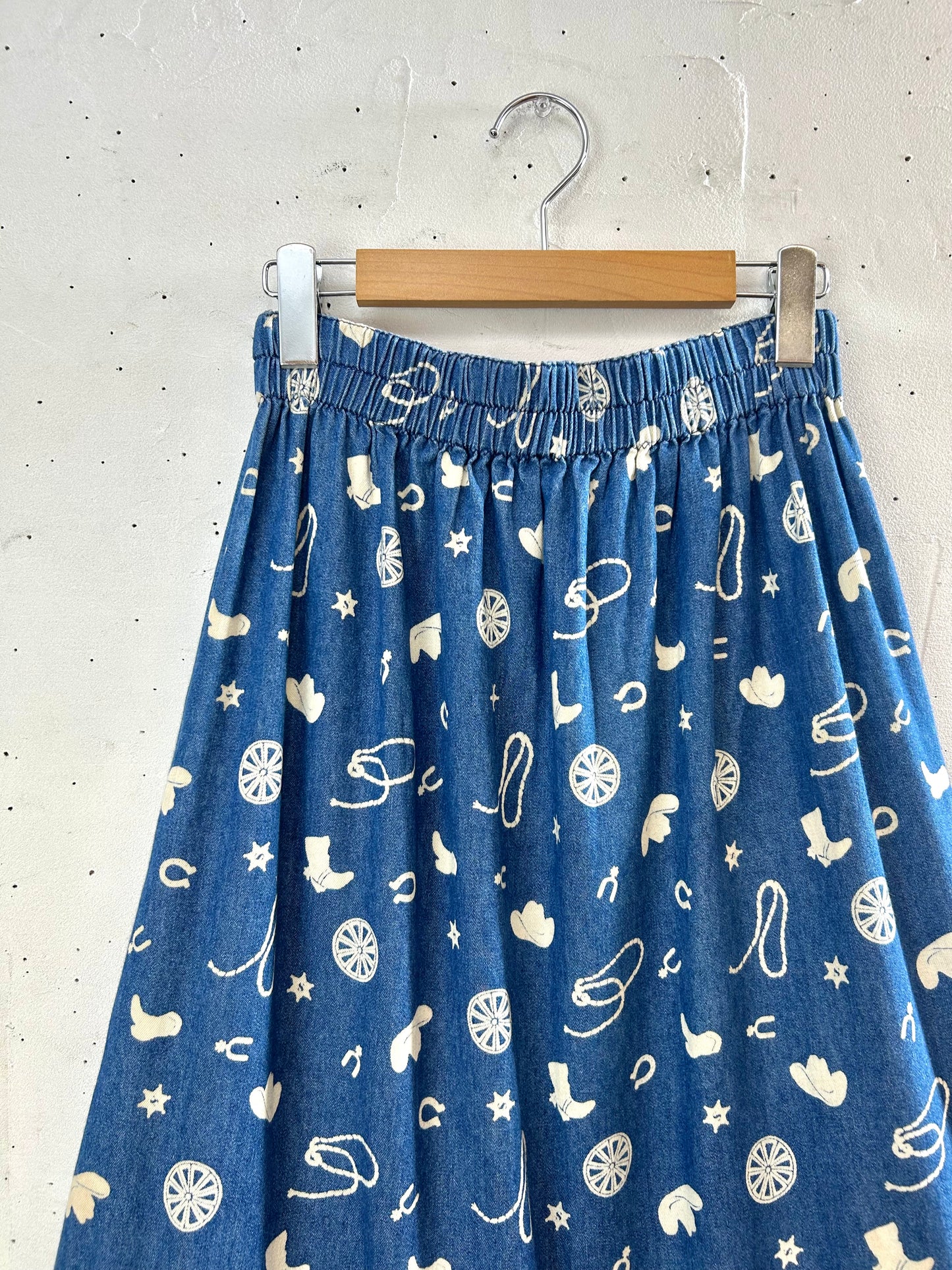 Vintage  Denim Skirt [C29724]