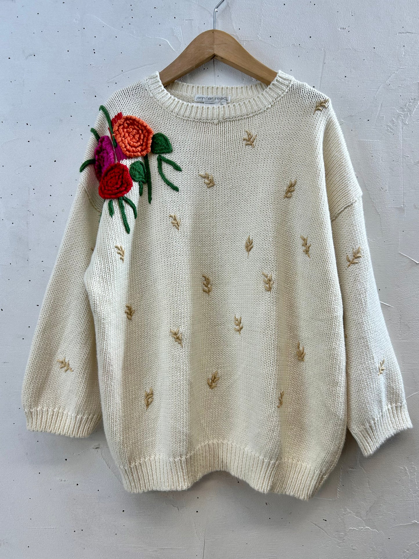 Vintage Knit Sweater [I28411]