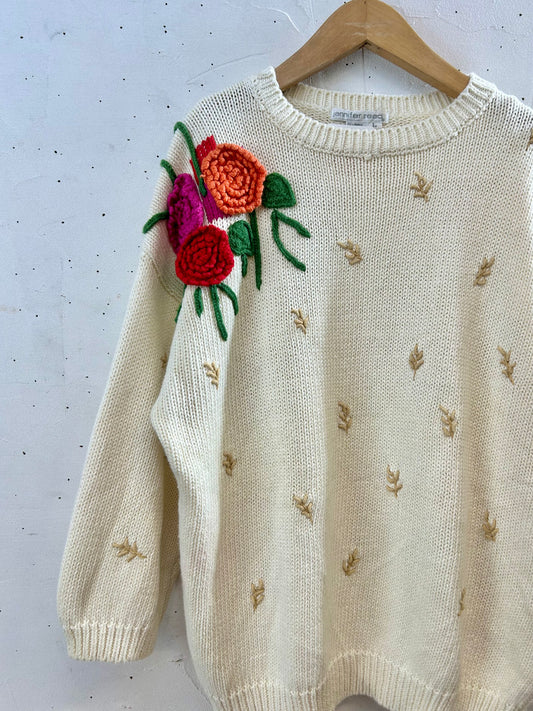 Vintage Knit Sweater [I28411]