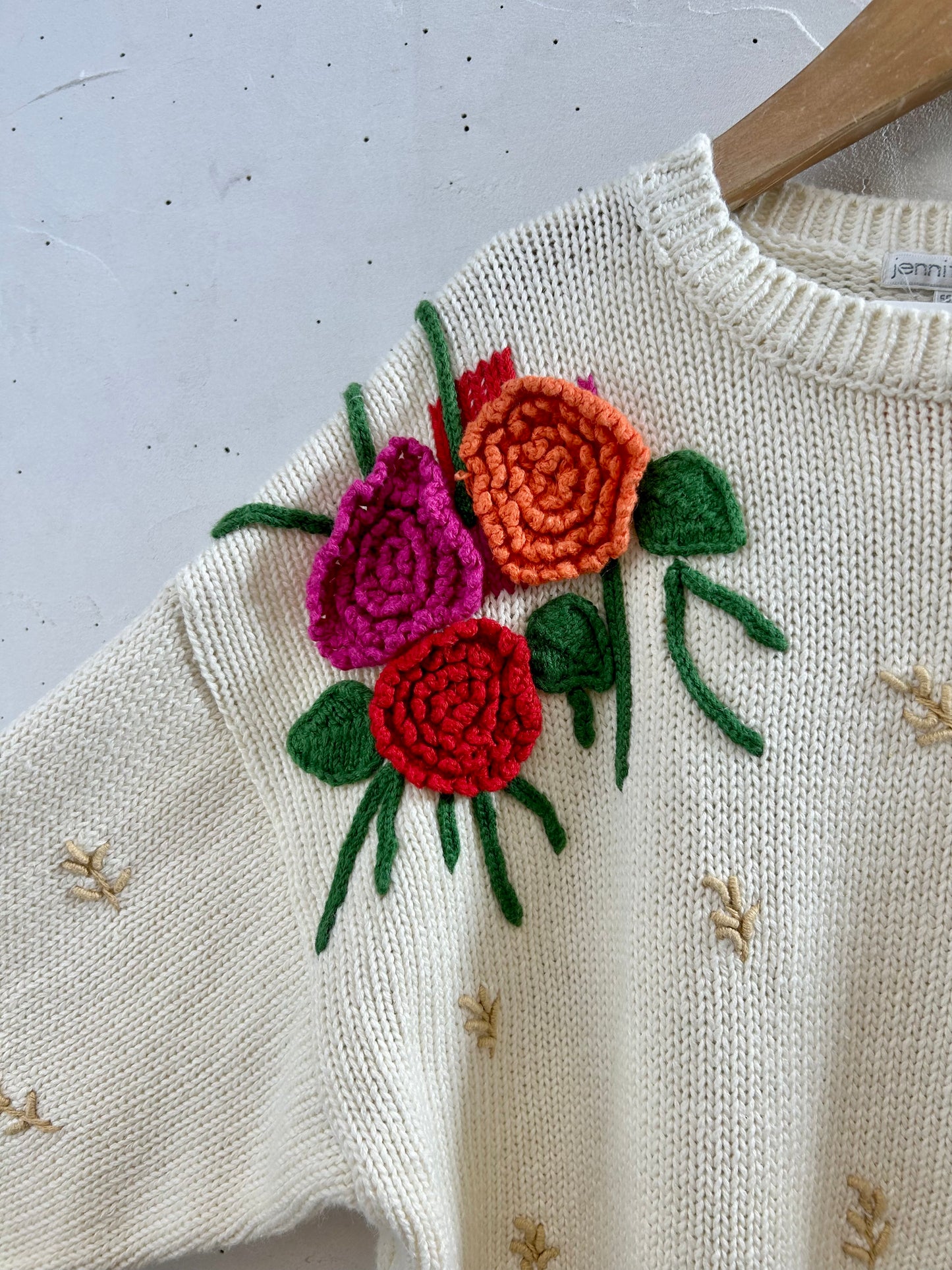 Vintage Knit Sweater [I28411]