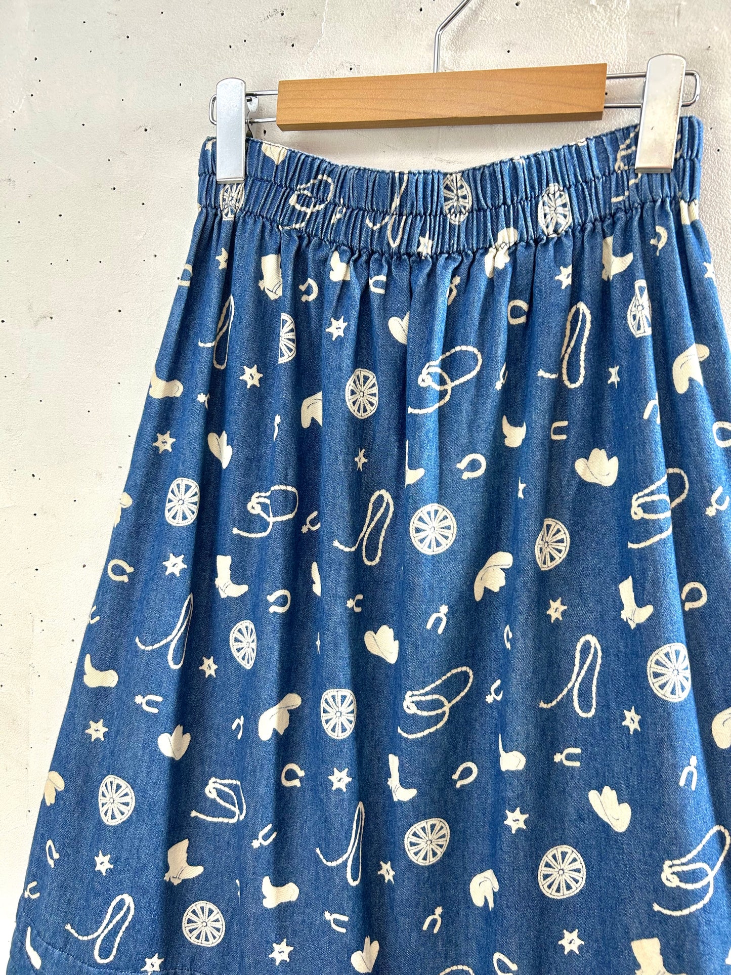 Vintage  Denim Skirt [C29724]