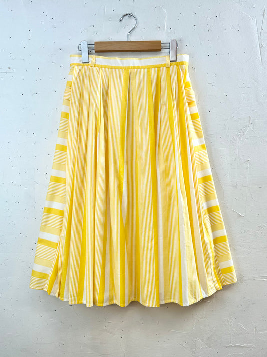 Vintage Stripe Skirt [D29948]