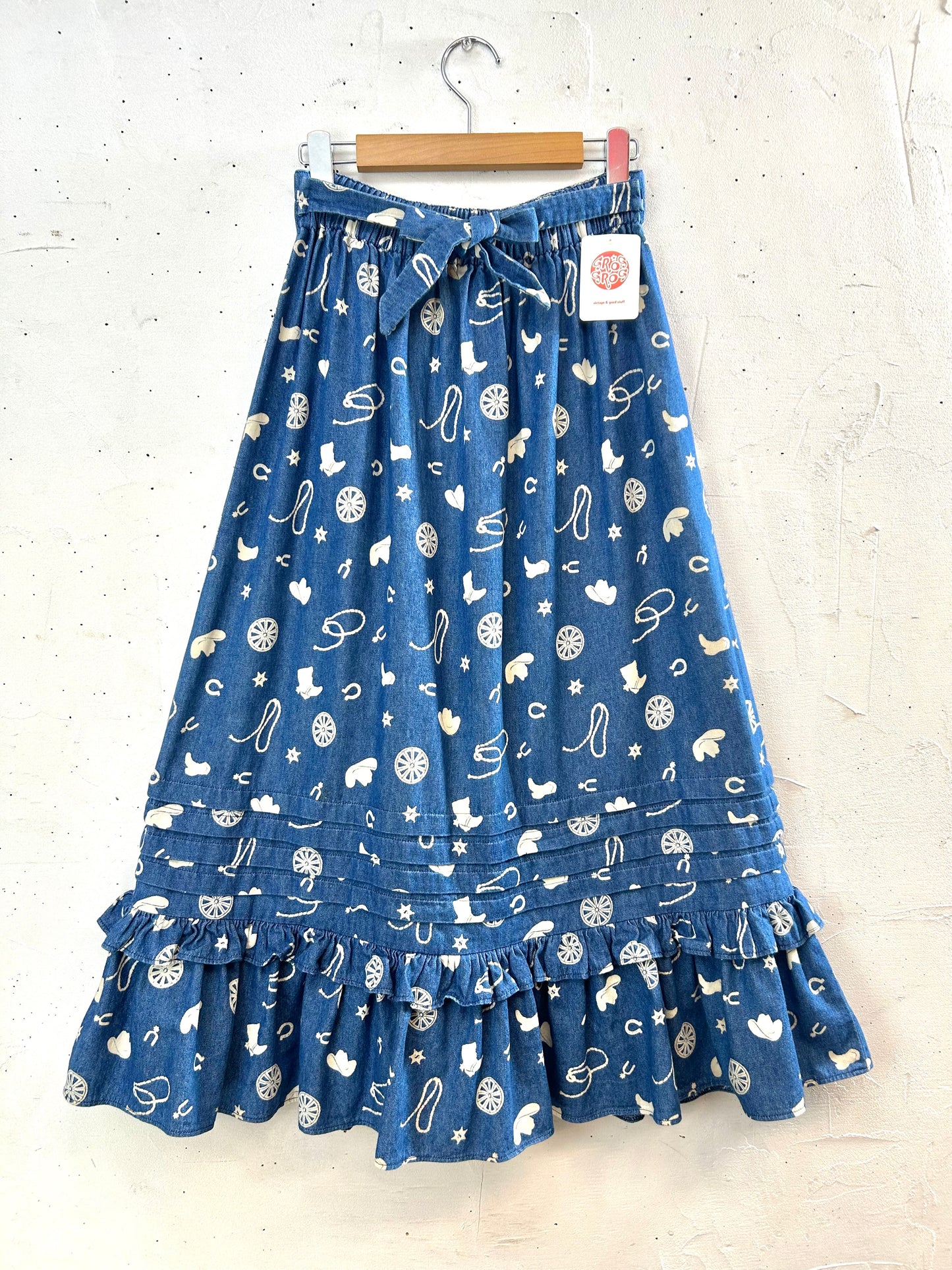 Vintage  Denim Skirt [C29724]