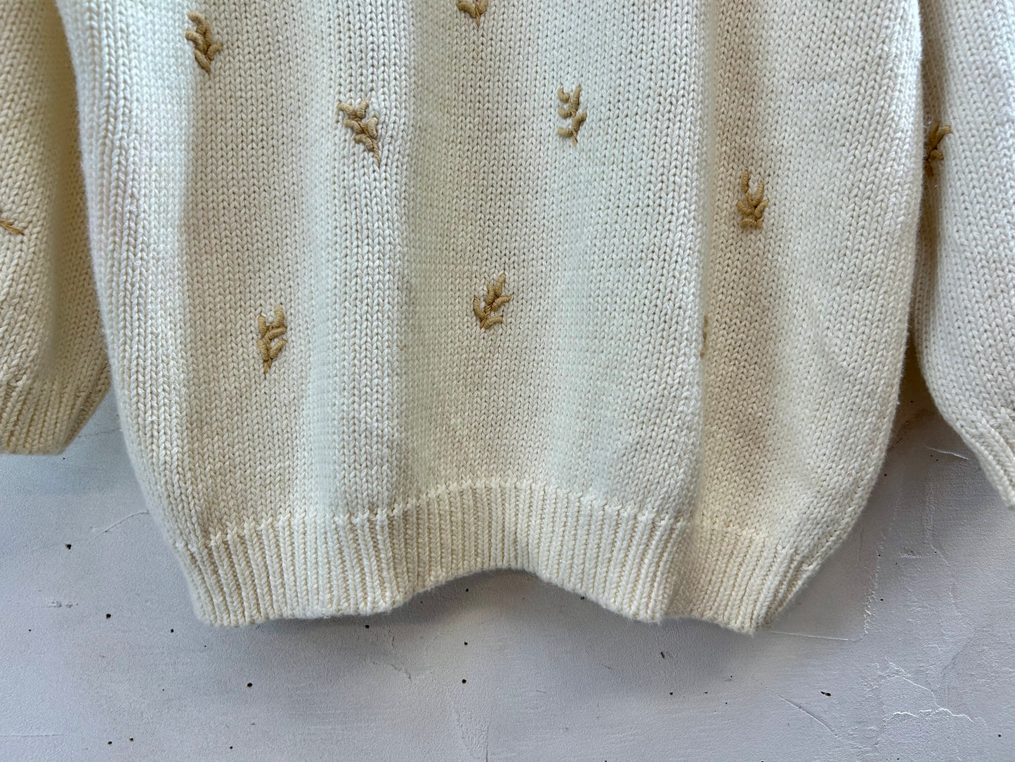 Vintage Knit Sweater [I28411]