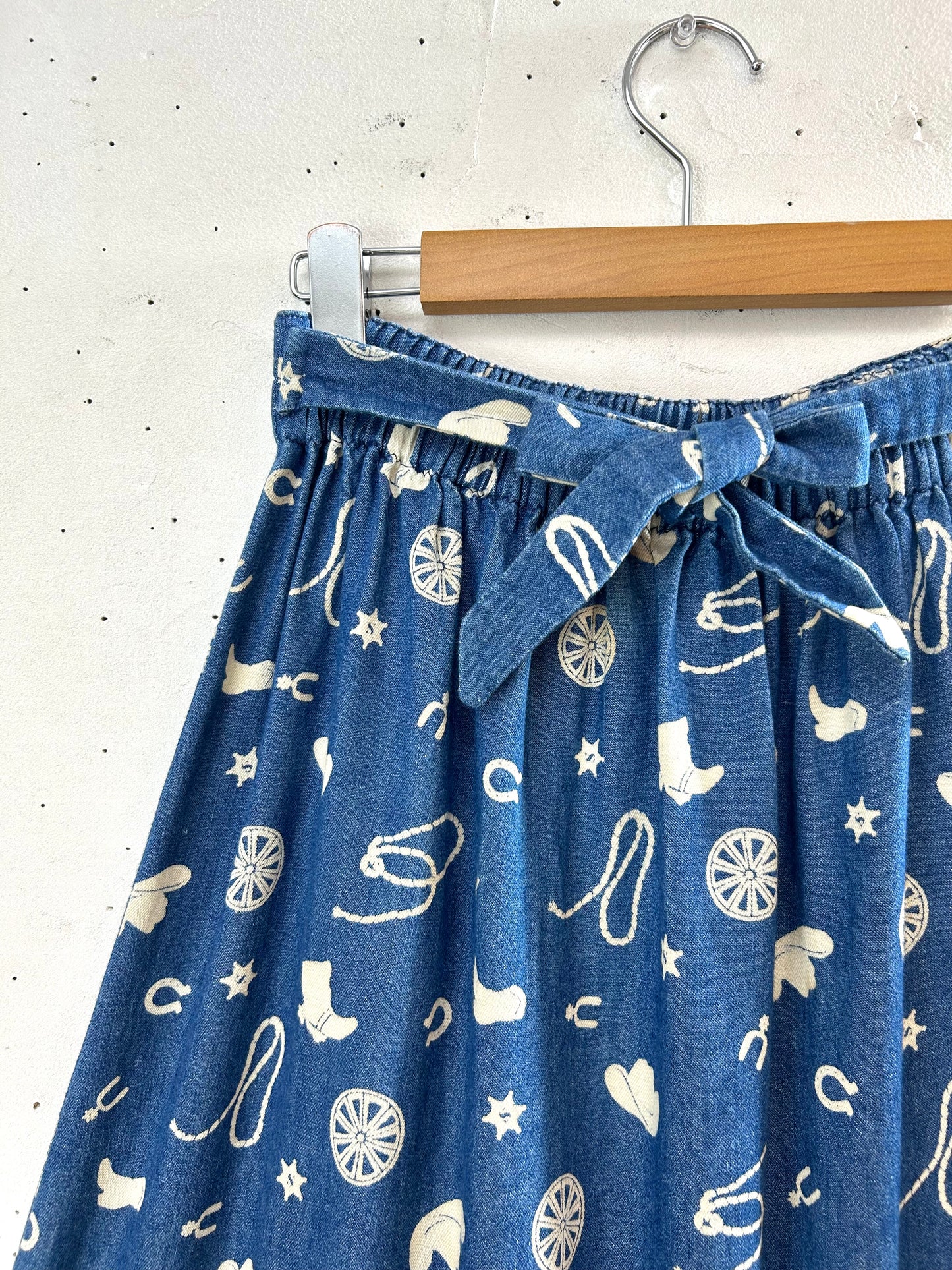 Vintage  Denim Skirt [C29724]