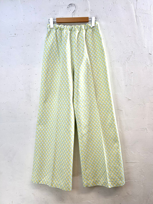 ’70s Vintage Polyester Pants [C29721]