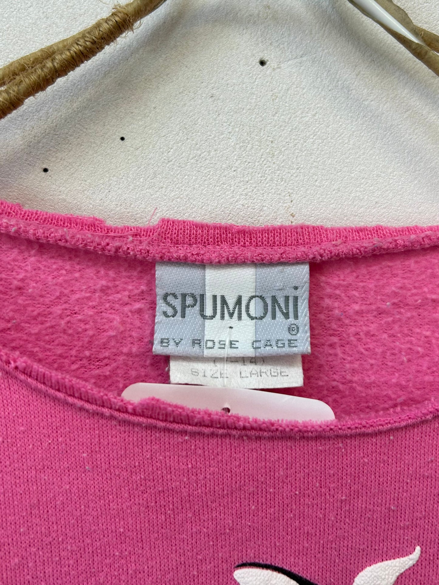 '80s Vintage Cut Off Sweat 〜SPUMONI〜 [F27554]