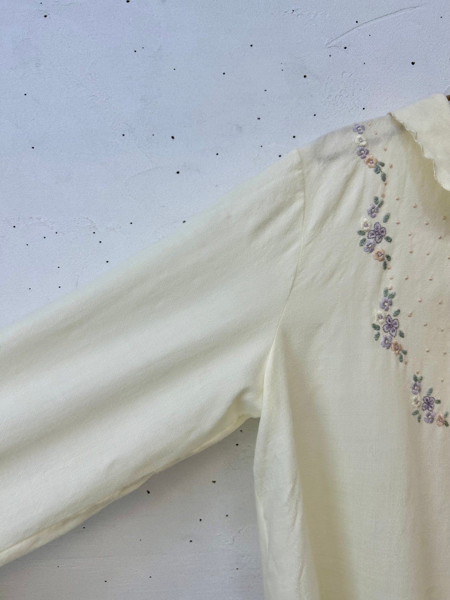 '70s Vintage Embroidery Dress [F27558]