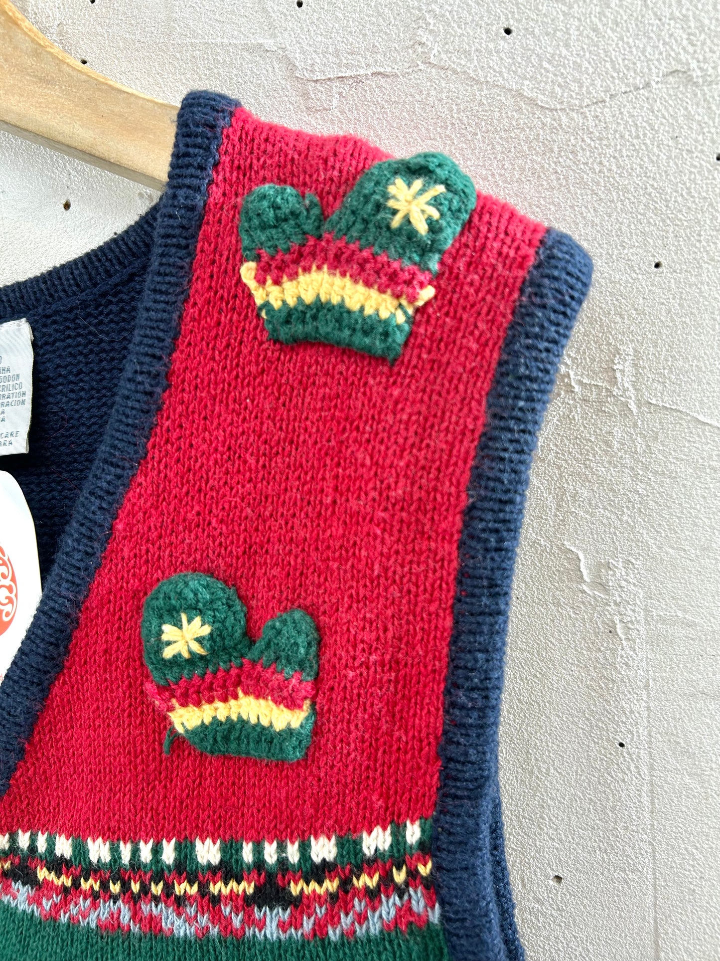 Vintage Knit Vest  [A29301]