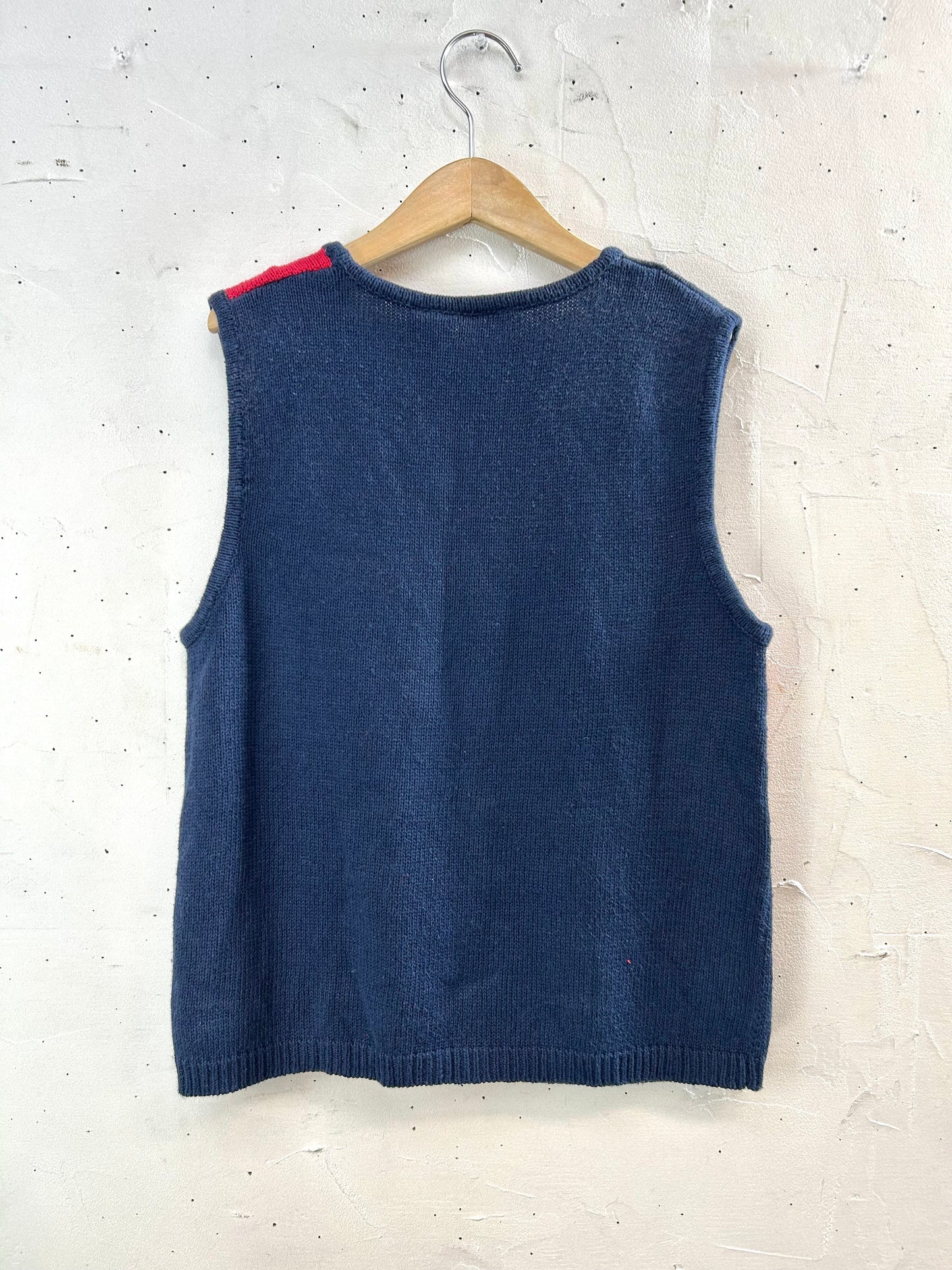 Vintage Knit Vest  [A29301]