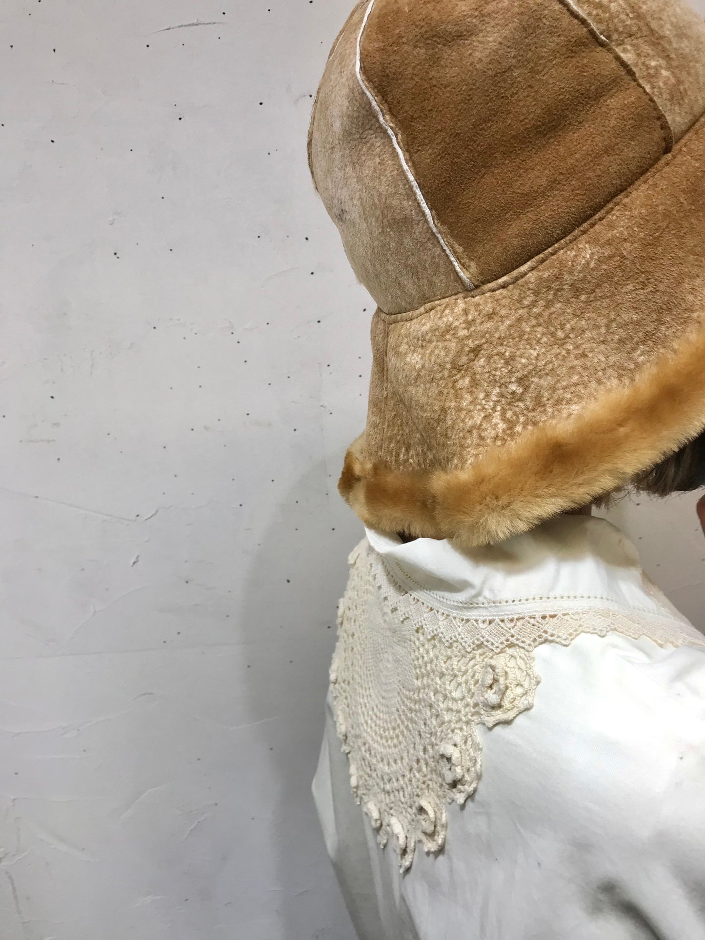 Vintage Mouton Hat [A25946]