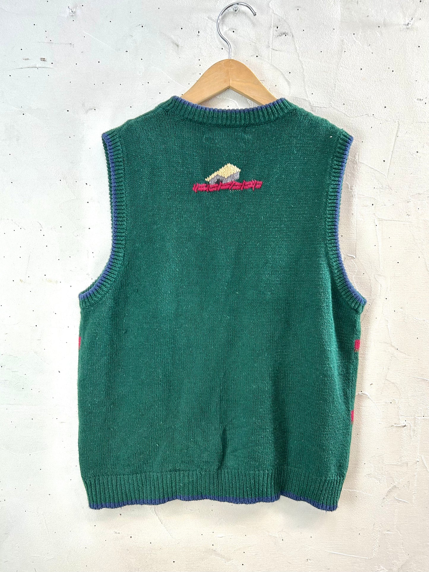 Vintage Knit Vest  [A29302]