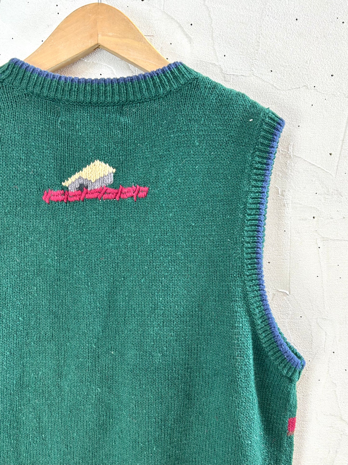 Vintage Knit Vest  [A29302]