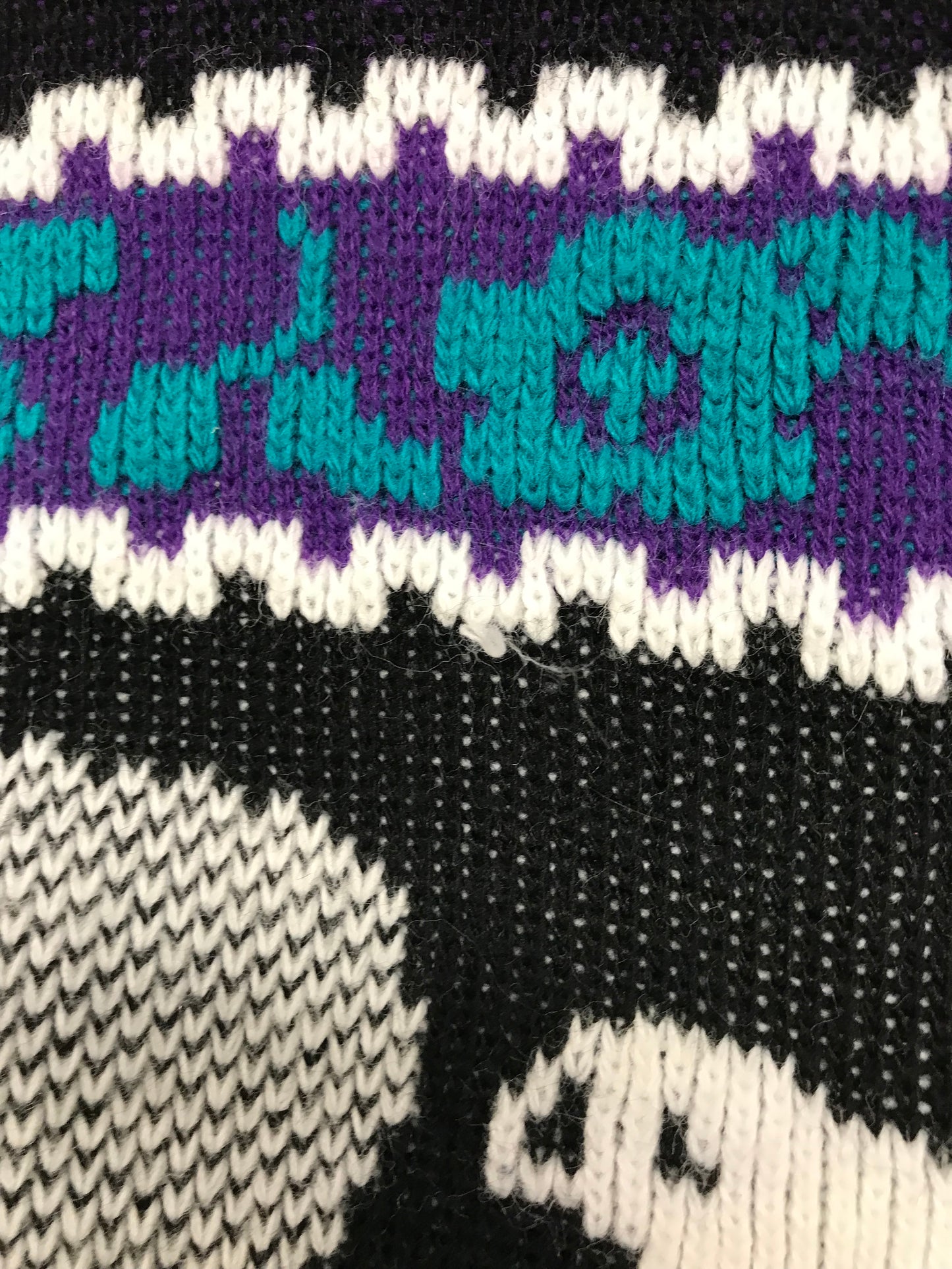 ’80s Vintage Fancy Knit Sweater［K25523］