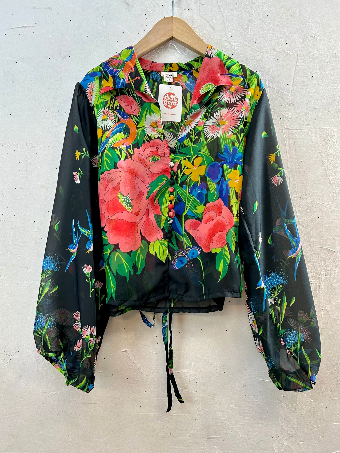 Vintage Flower Shirt [K28848]