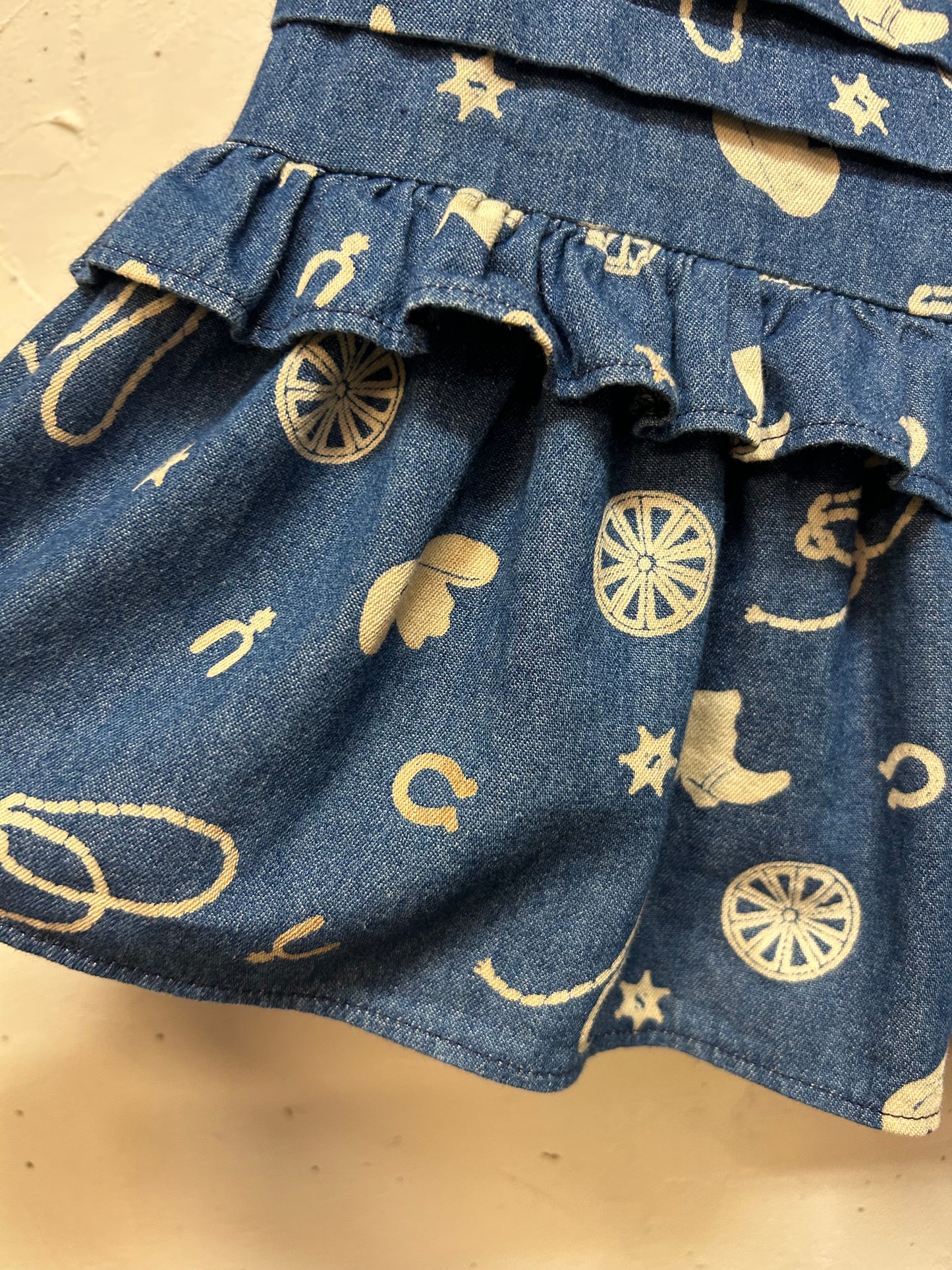 Vintage  Denim Skirt [C29724]