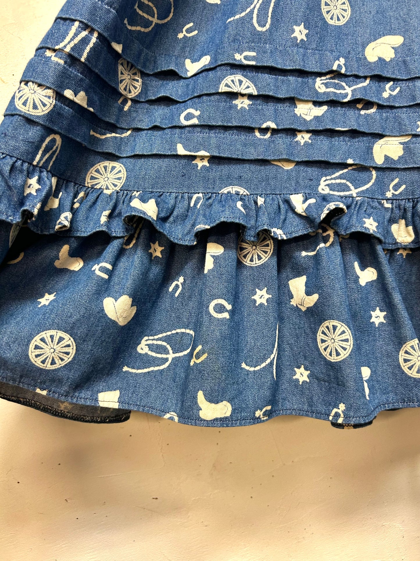 Vintage  Denim Skirt [C29724]