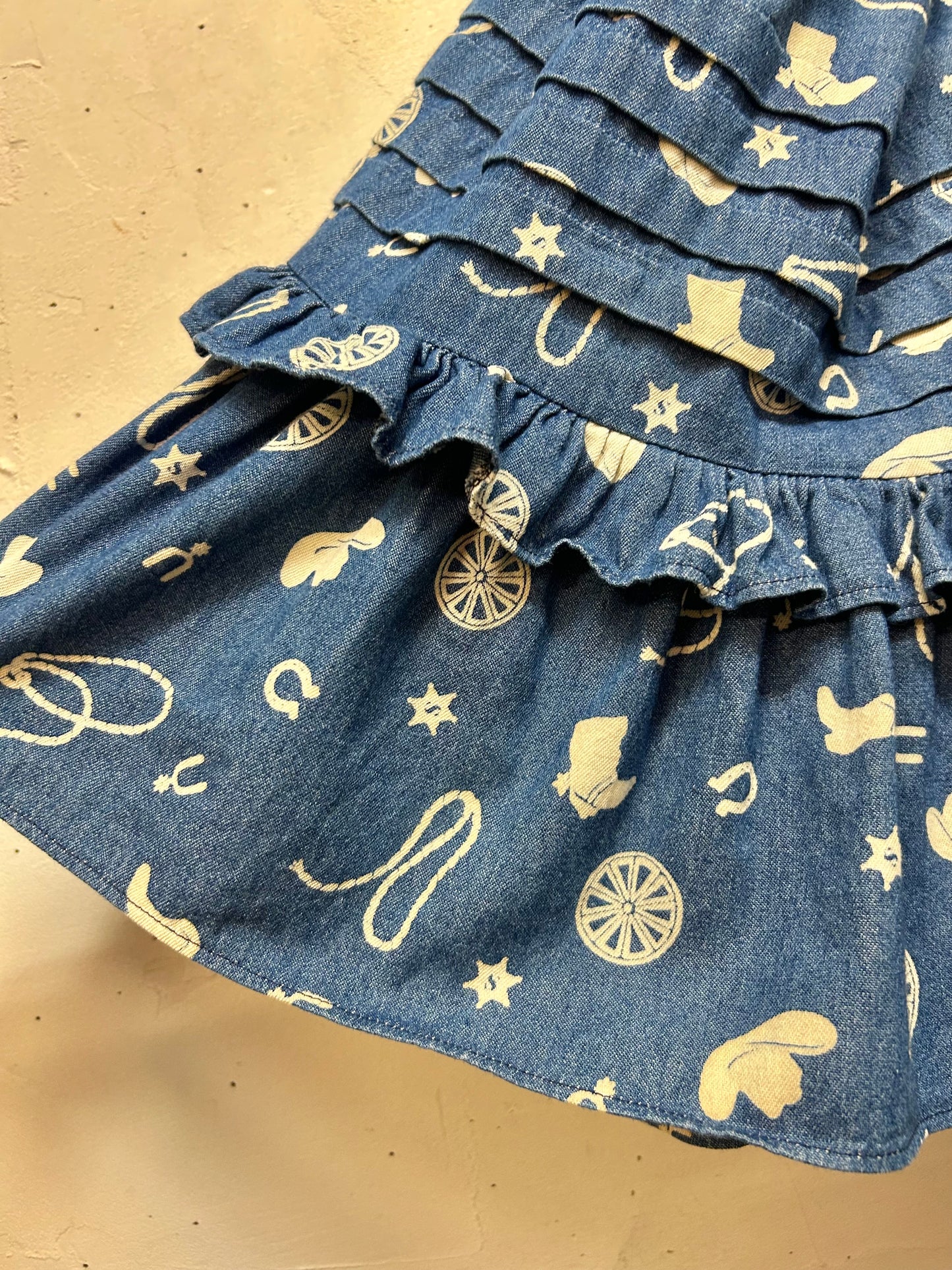 Vintage  Denim Skirt [C29724]