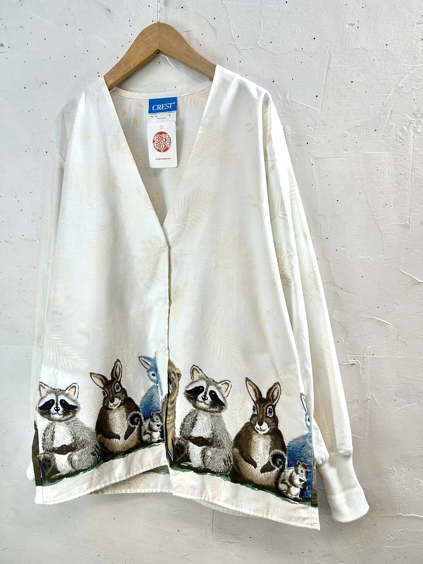 Vintage Hospital Shirt MADE IN USA  [A29306]