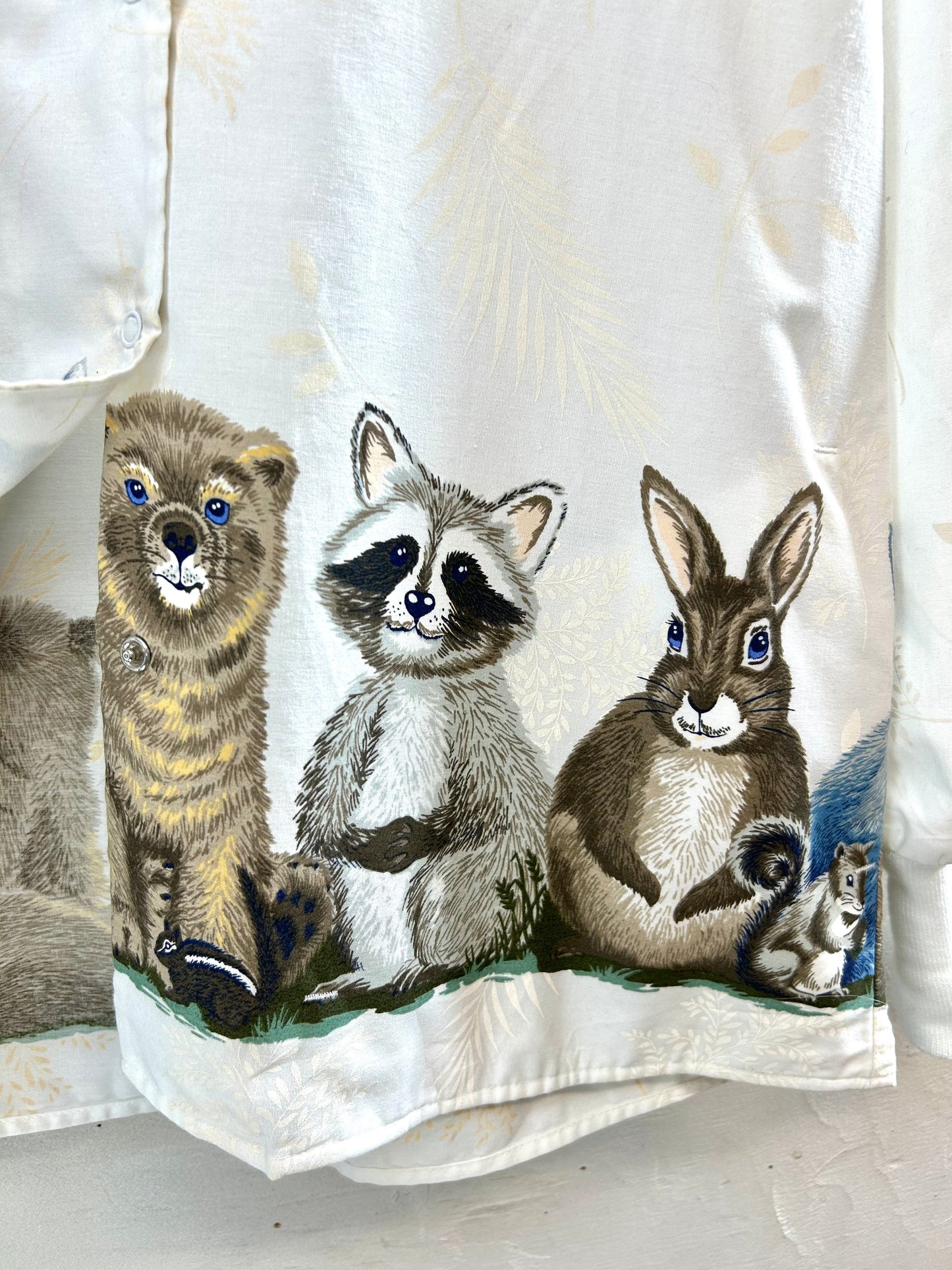 Vintage Hospital Shirt MADE IN USA  [A29306]