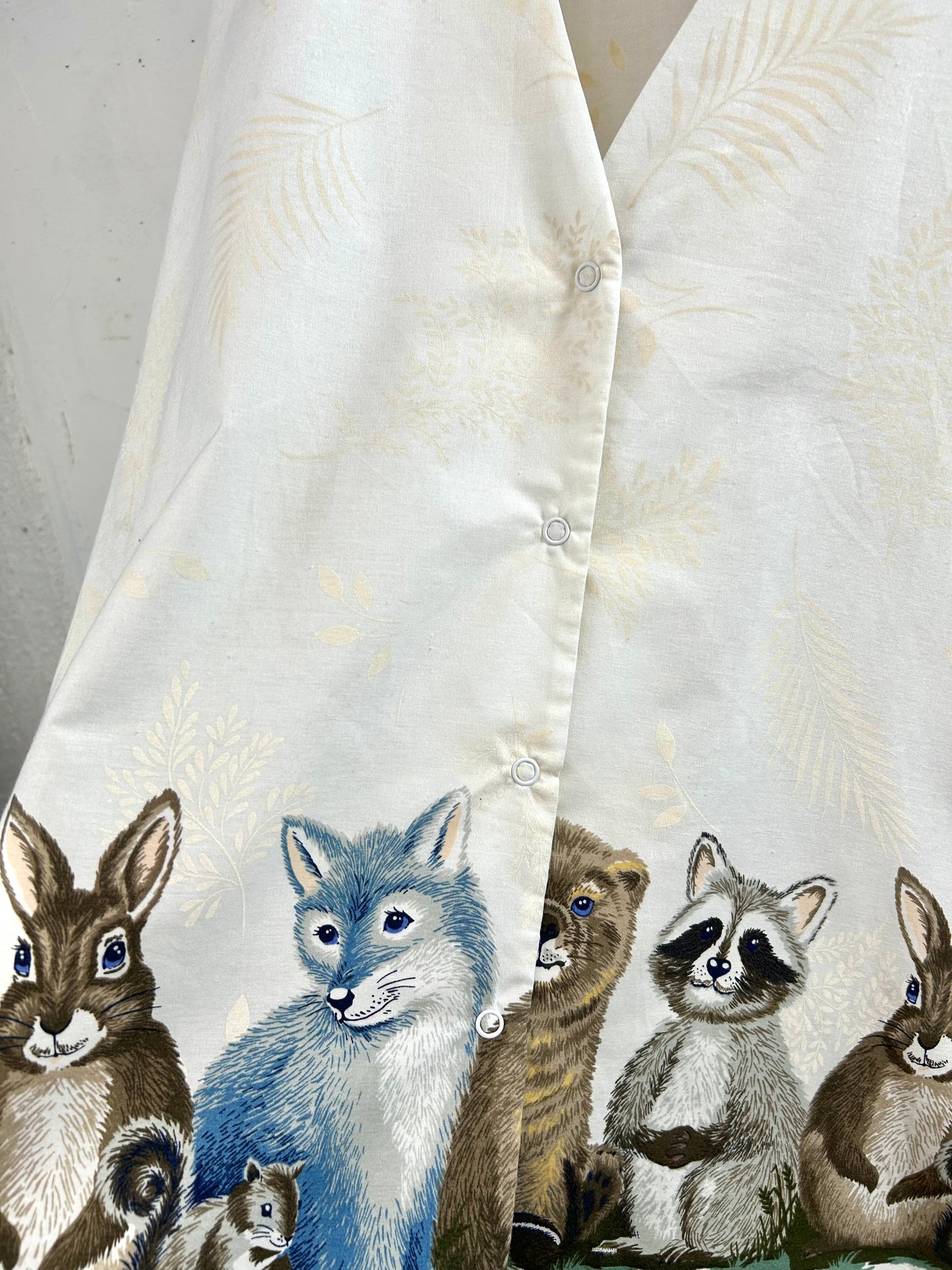 Vintage Hospital Shirt MADE IN USA  [A29306]