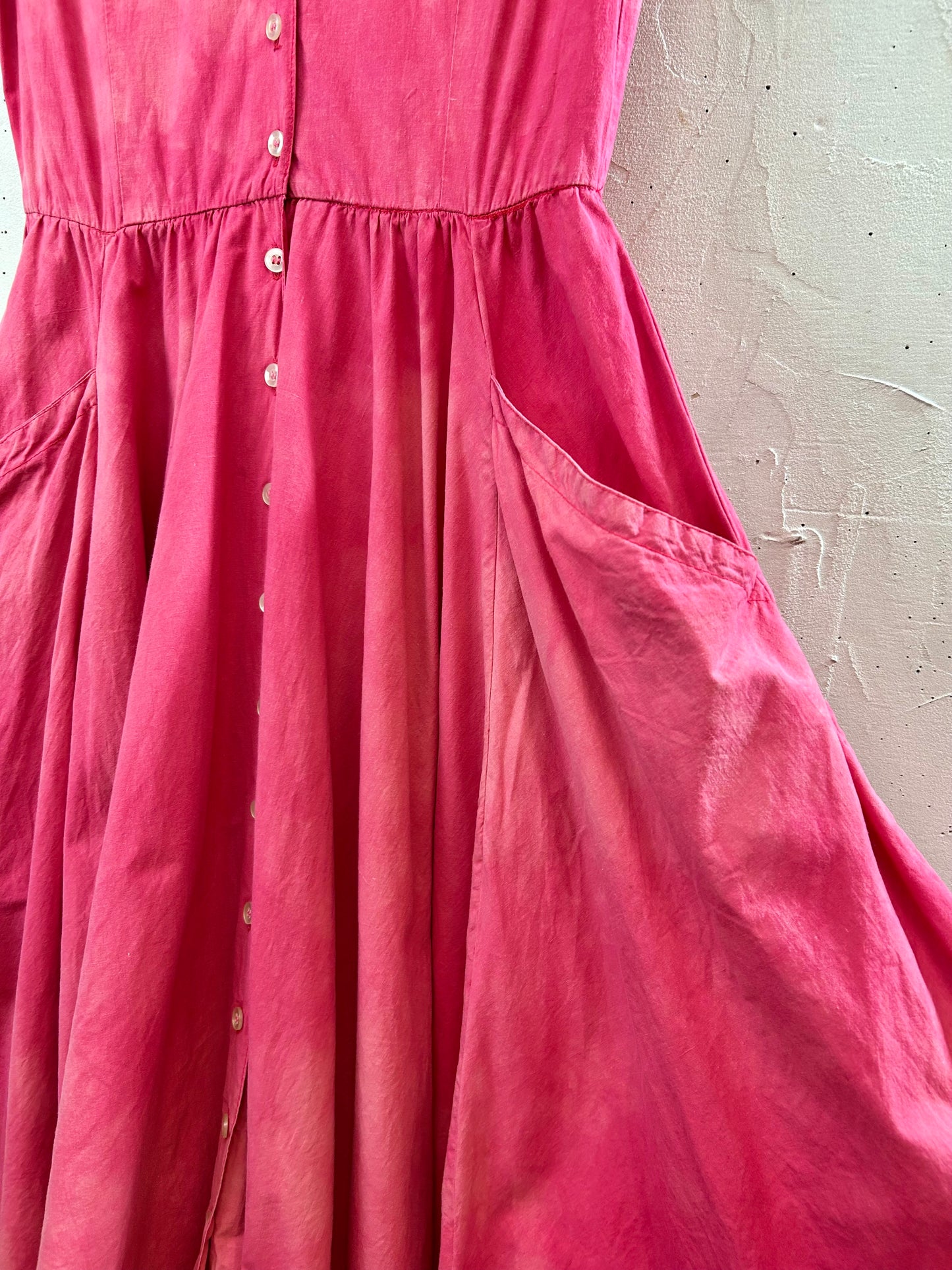 Vintage Piece Dyeing Dress [E30159]