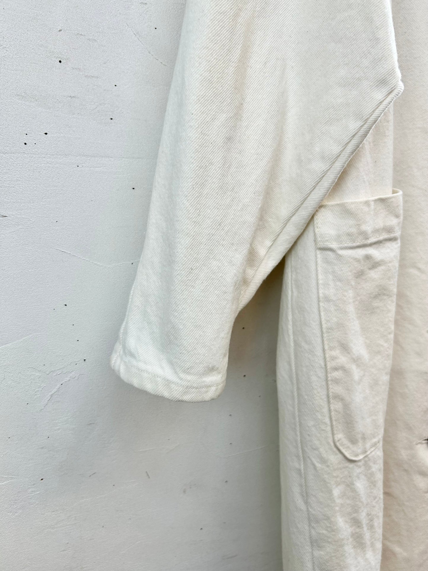 ’80s Vintage White Denim Coat 〜PIONEER WEAR〜 [K28854]