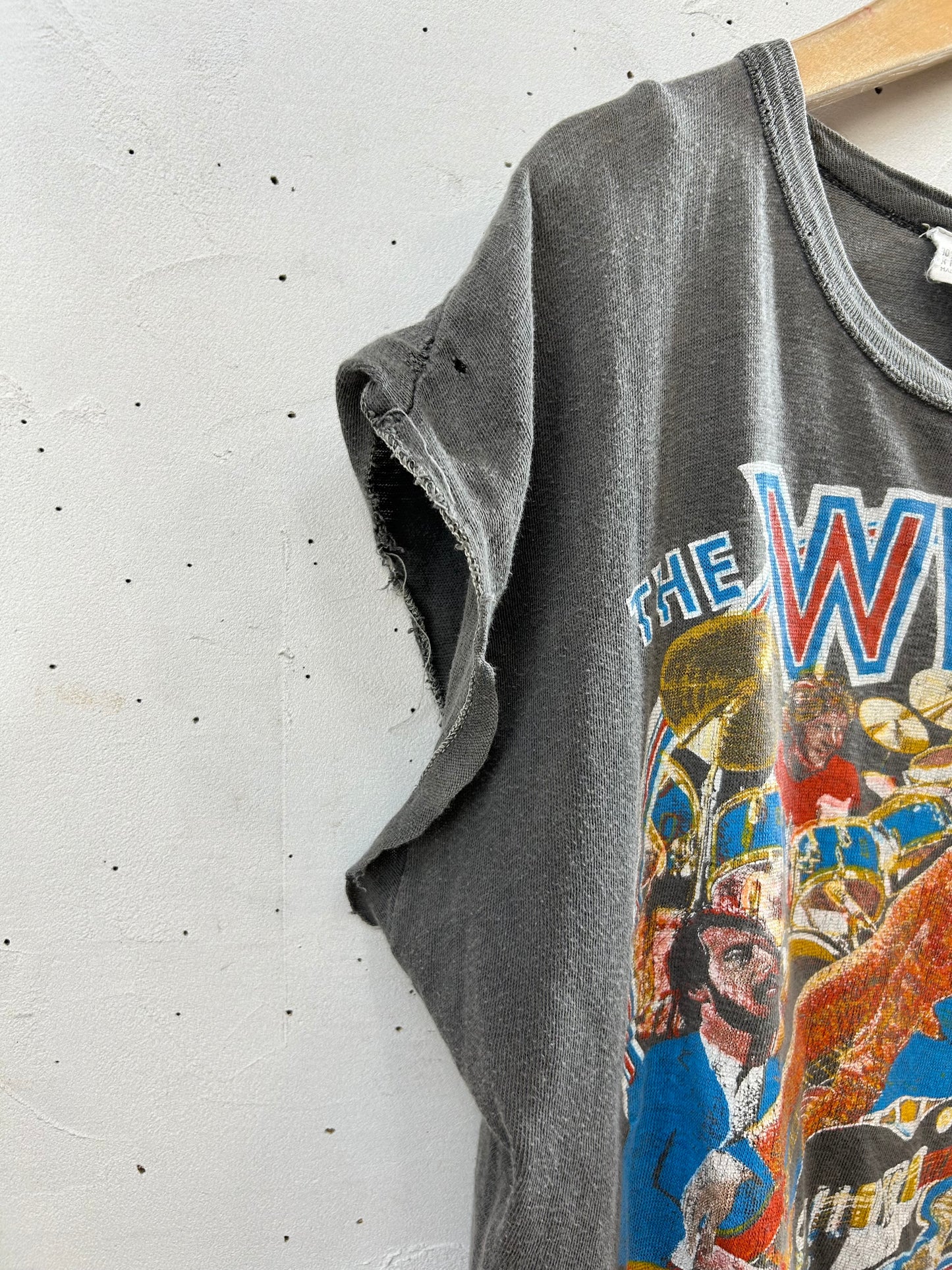 '80s Vintage Pakistan Cotton T-Shirt 〜THE WHO〜 [G27863]