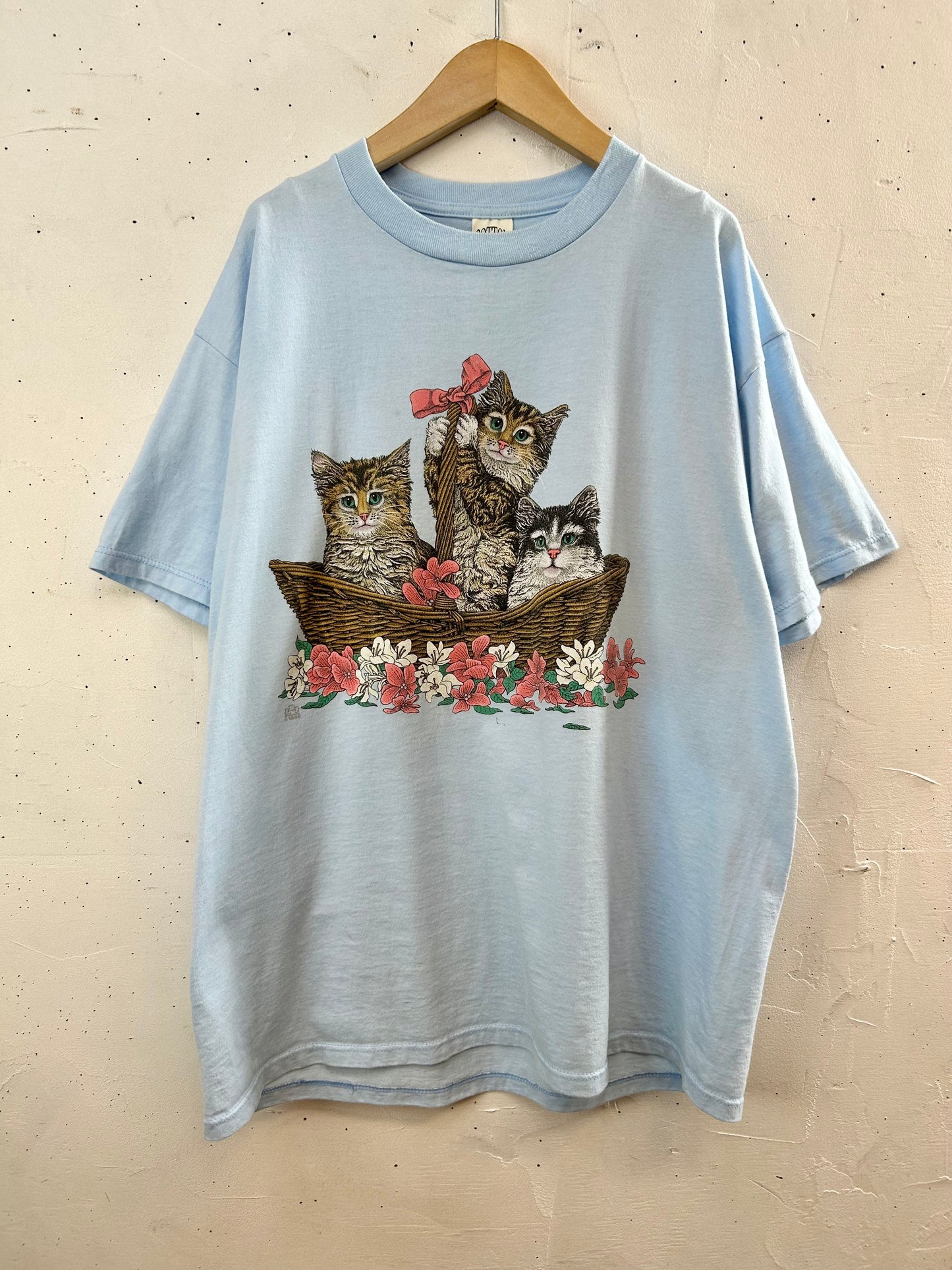 '90s Vintage T-Shirt MADE lN USA [E30157]