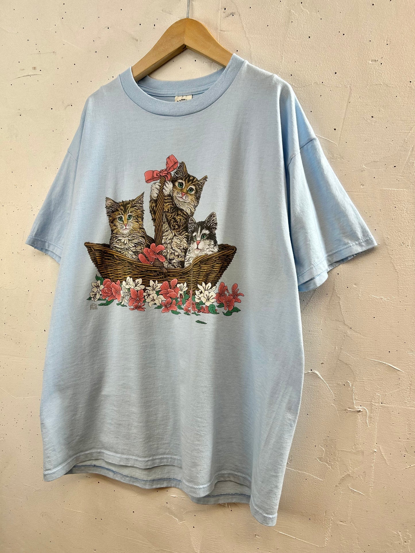 '90s Vintage T-Shirt MADE lN USA [E30157]