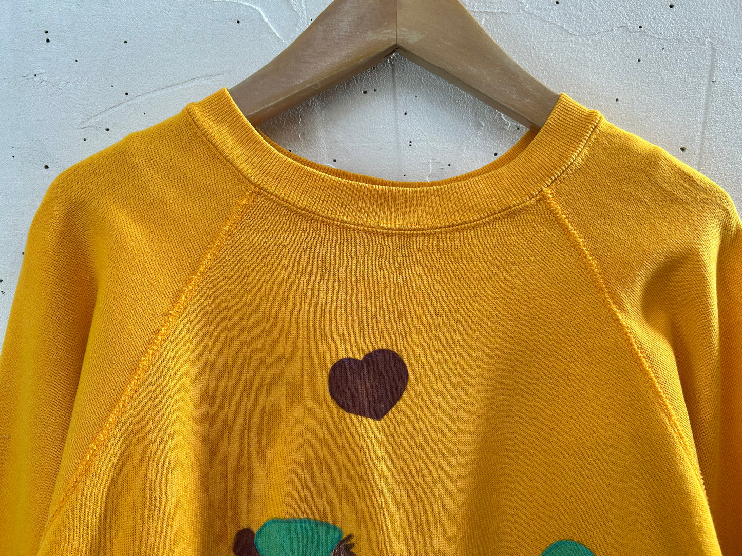 '90s Vintage Hand Painted Sweat 〜Tultex〜 [L29075]