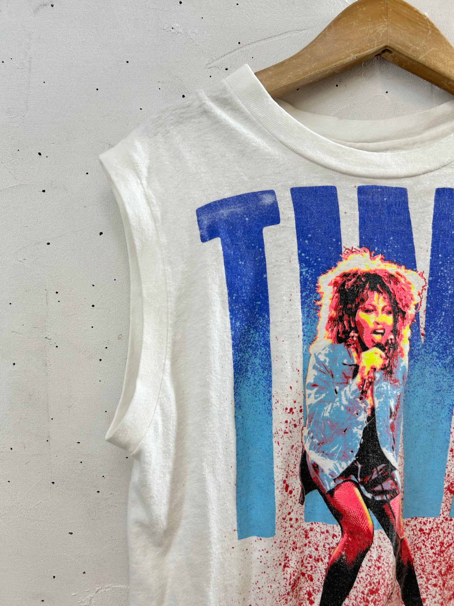 '80s Vintage T-Shirt MADE IN USA 〜TINA TURNER〜 [G27864]