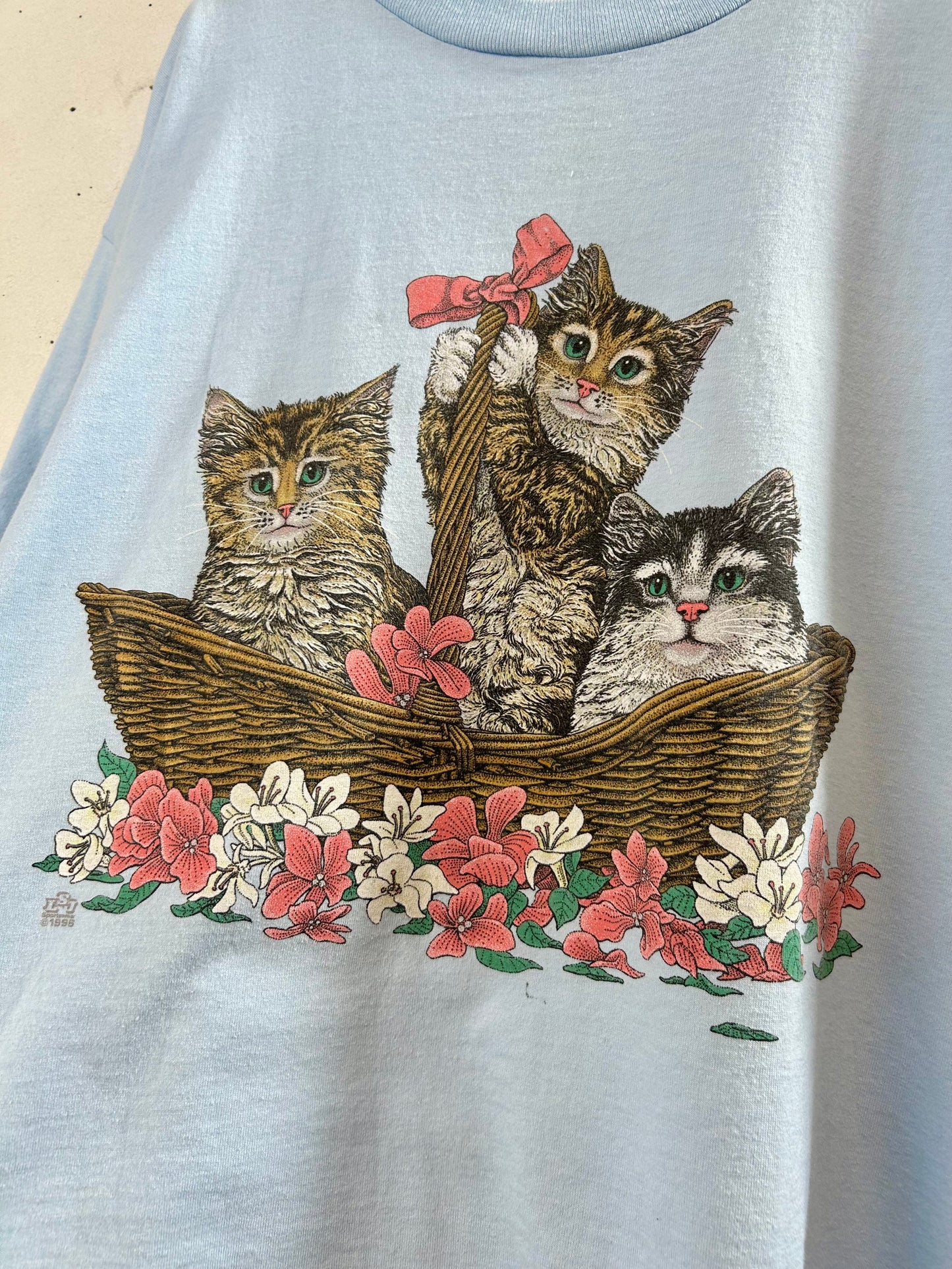 '90s Vintage T-Shirt MADE lN USA [E30157]