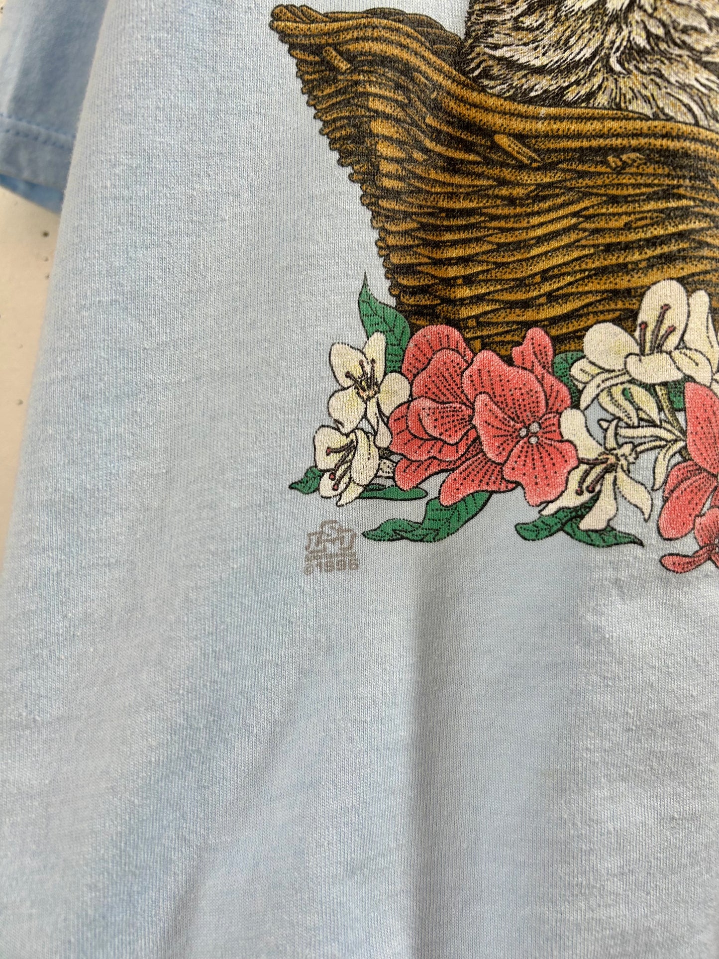 '90s Vintage T-Shirt MADE lN USA [E30157]