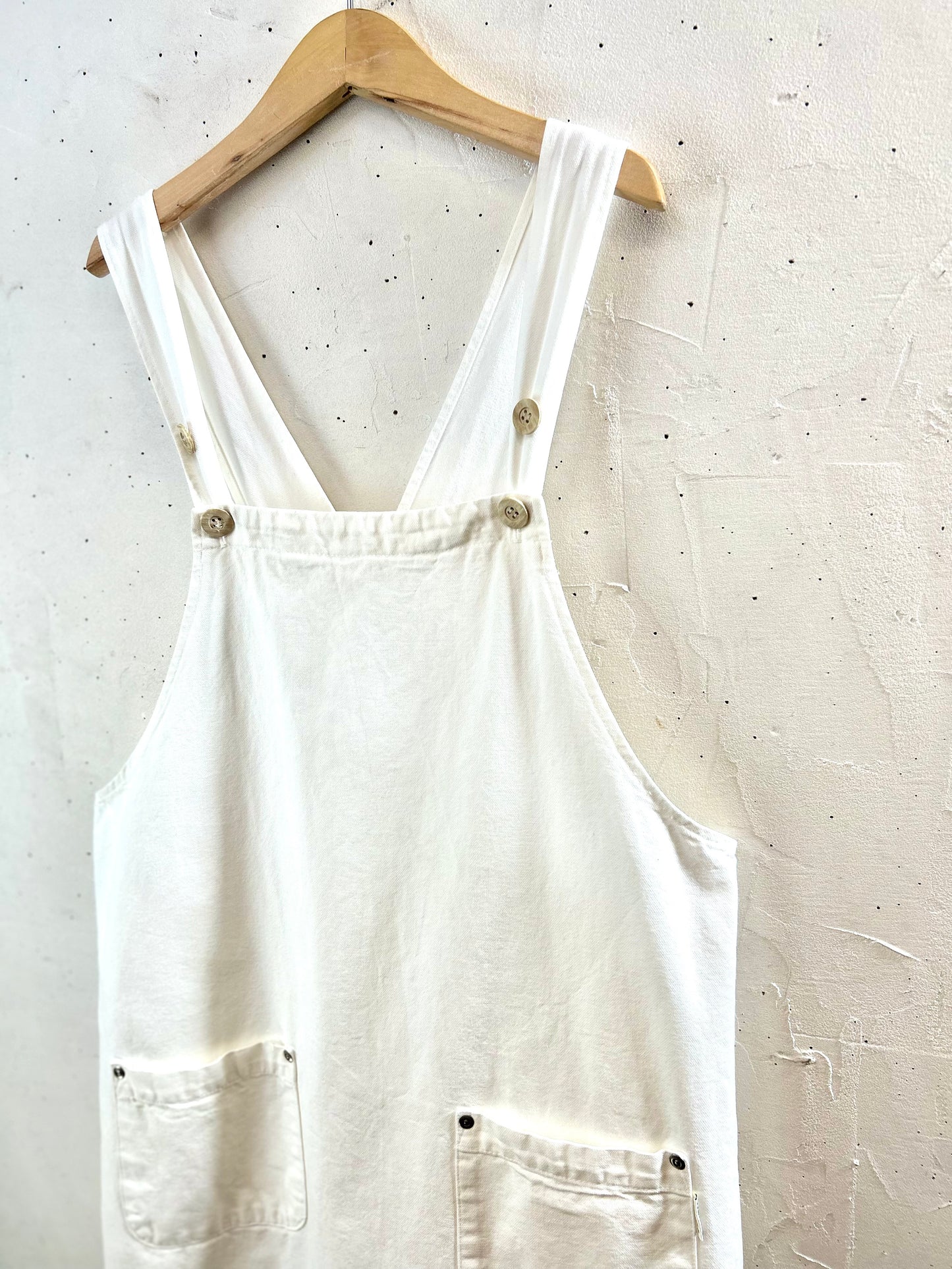 Vintage Denim Over Dress [F30372]