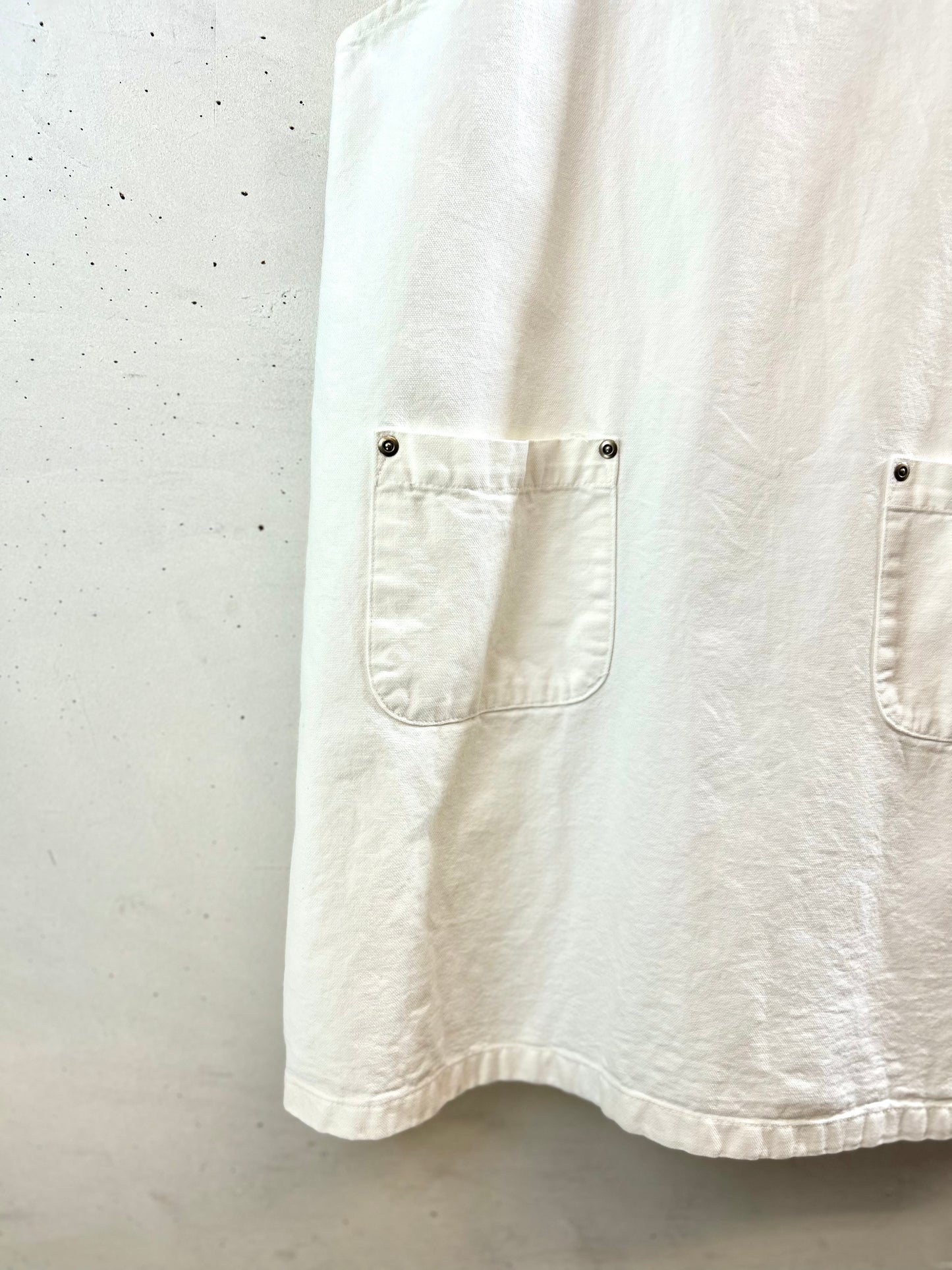 Vintage Denim Over Dress [F30372]