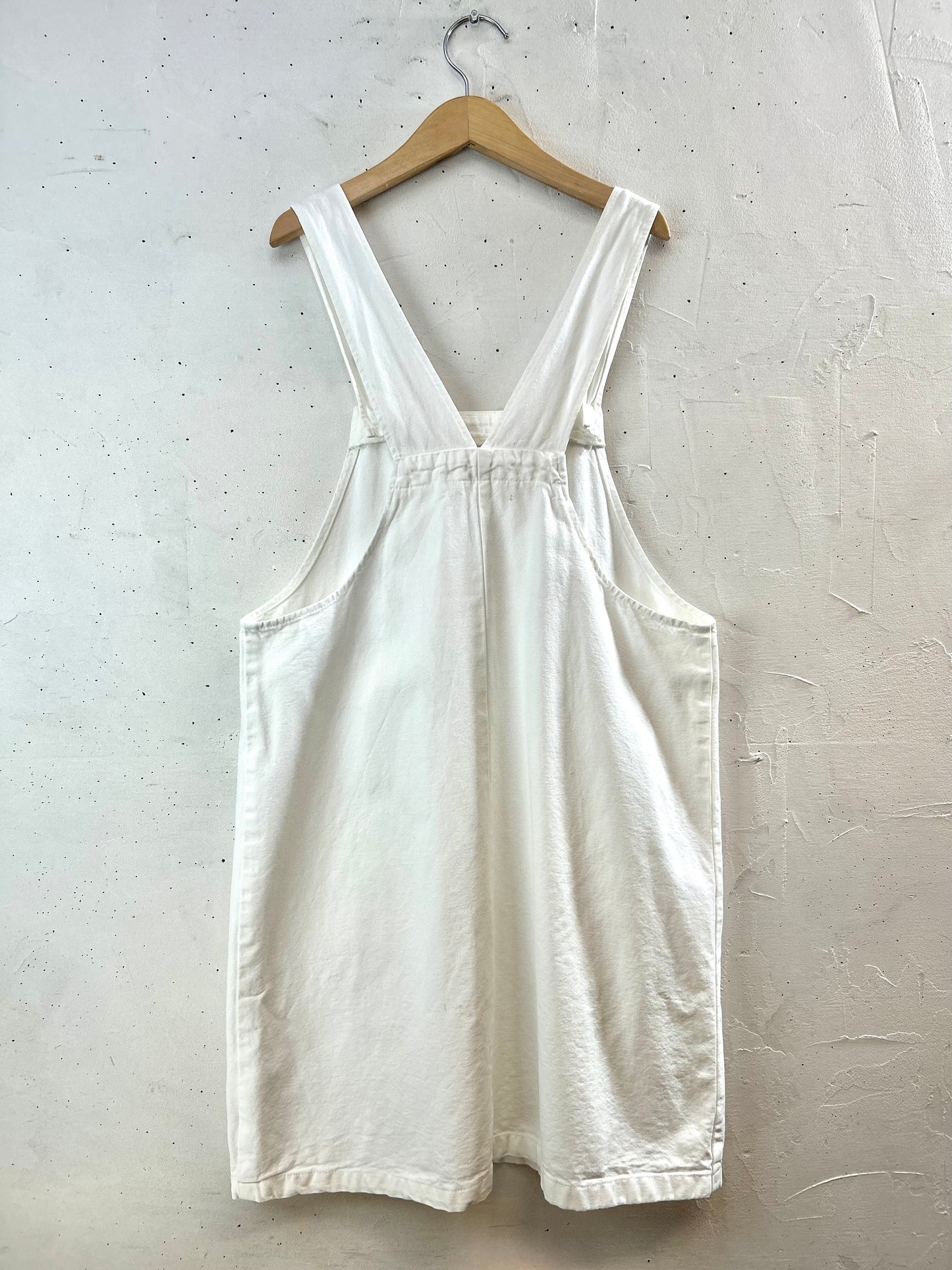 Vintage Denim Over Dress [F30372]