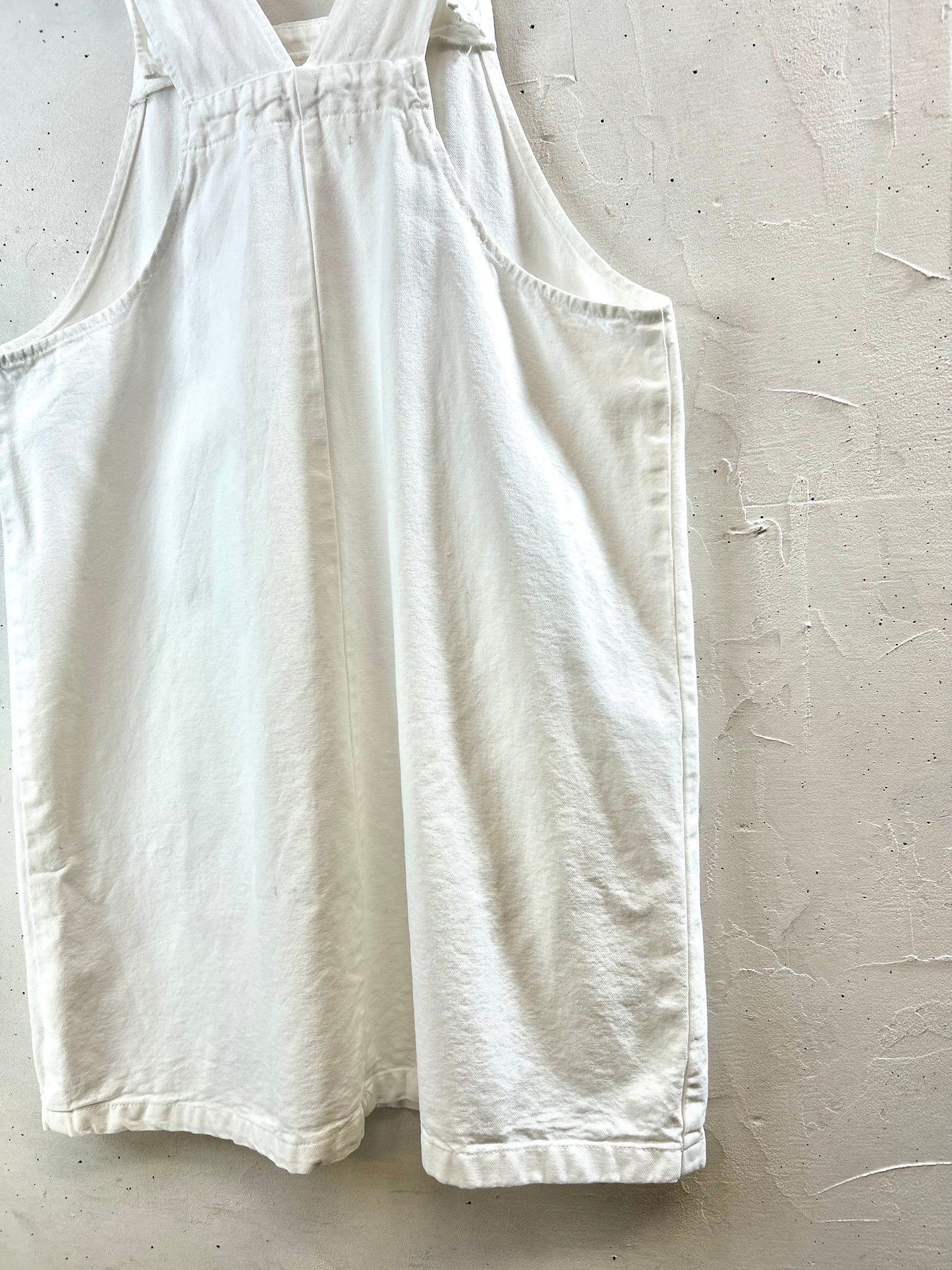 Vintage Denim Over Dress [F30372]