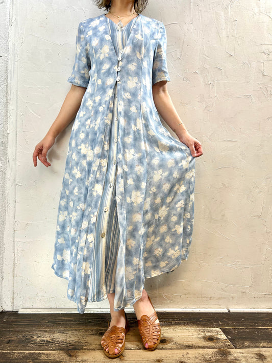 Vintage Viscose Dress [F27568]