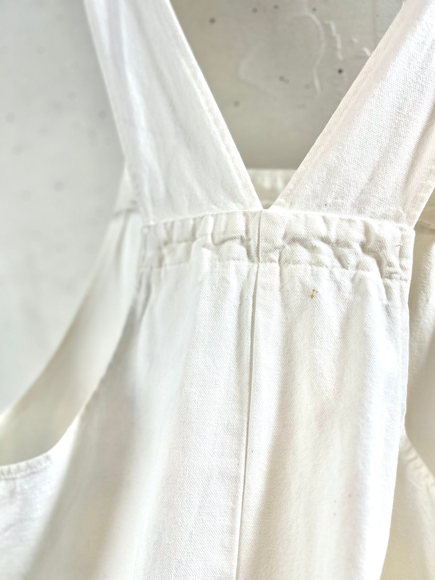 Vintage Denim Over Dress [F30372]